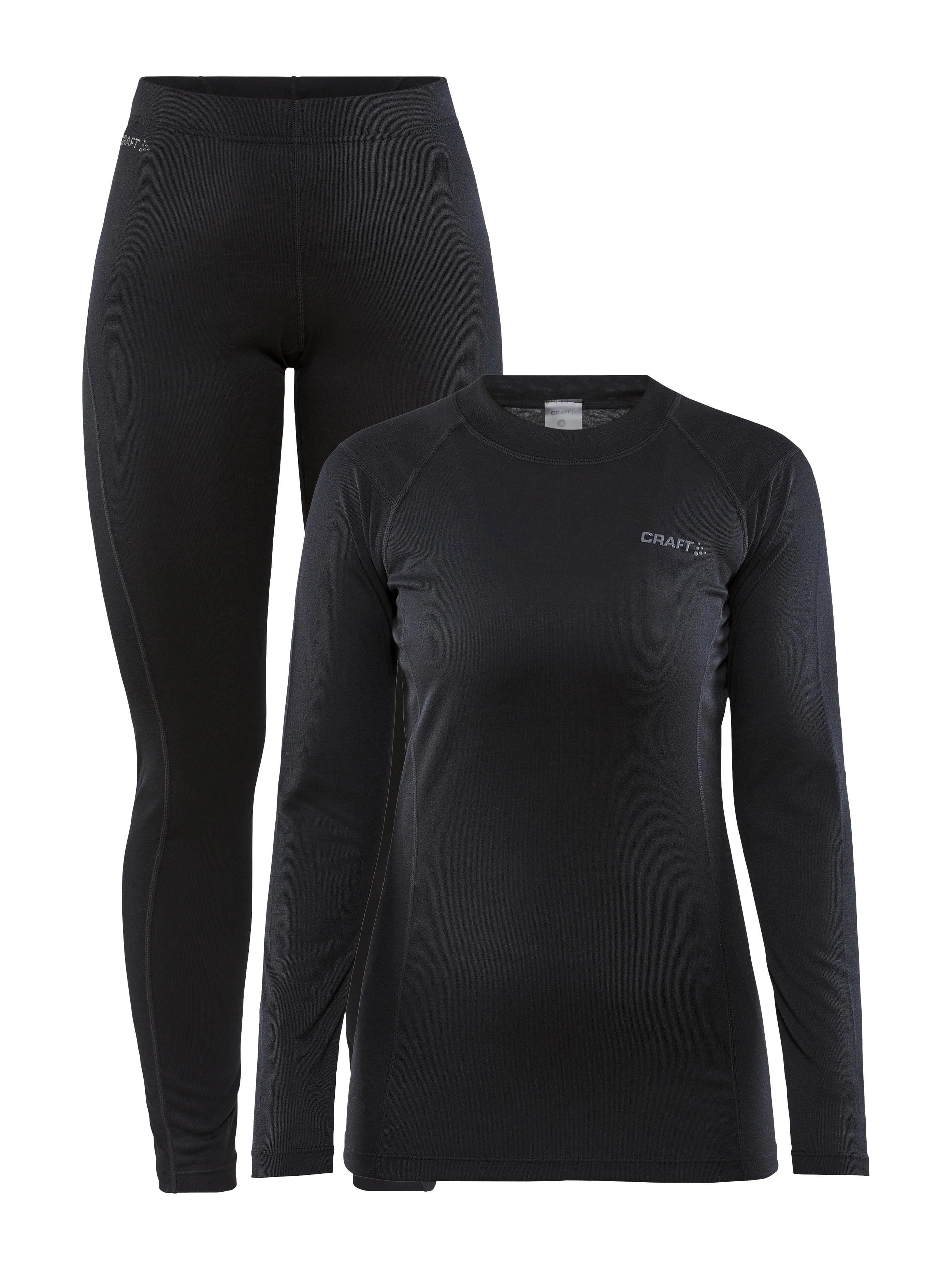 Women's Core Warm Baselayer Set - Black - Image 8