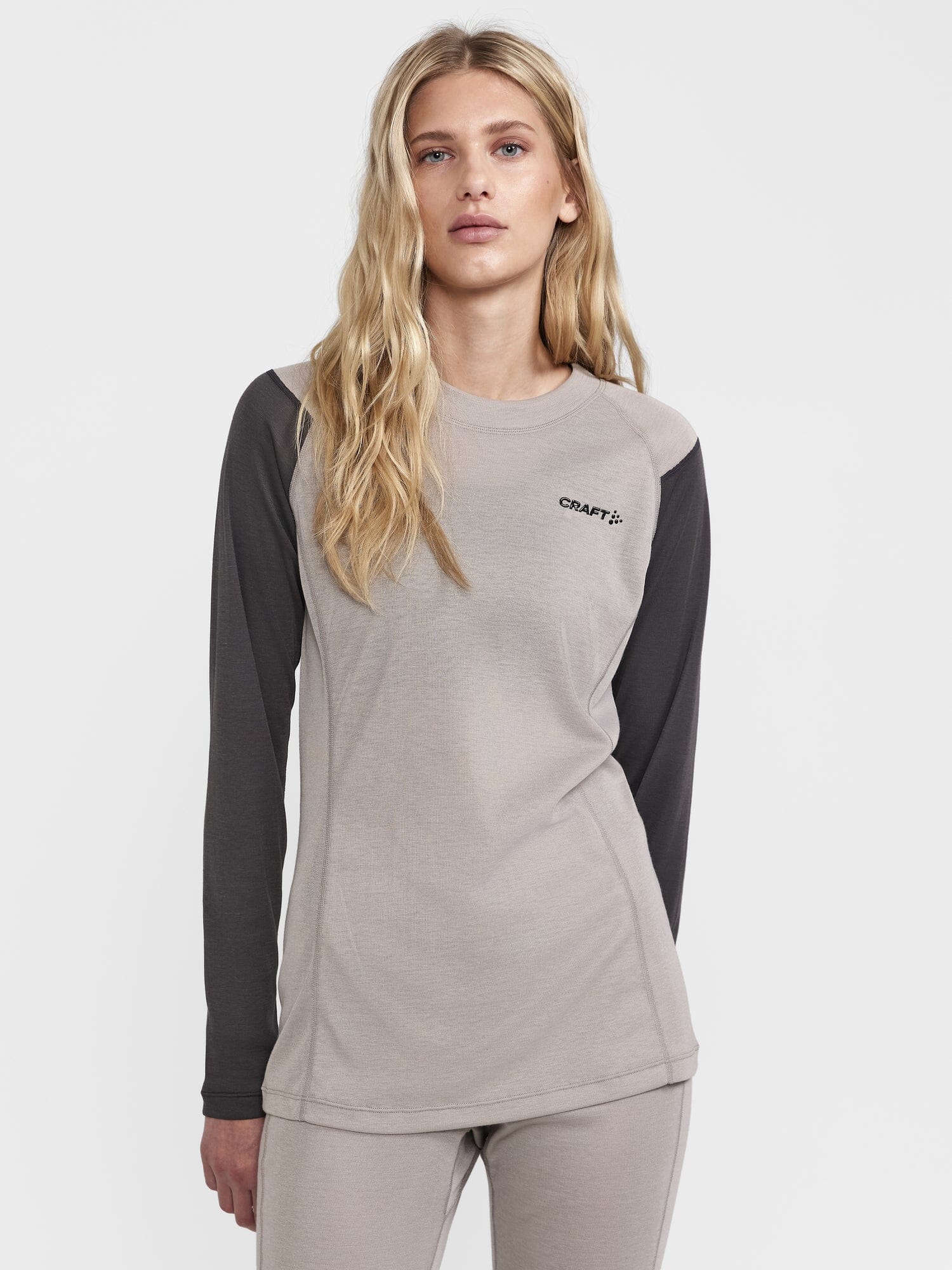 Women's Core Warm Baselayer Set - CLAY-GRANITE - Image 2