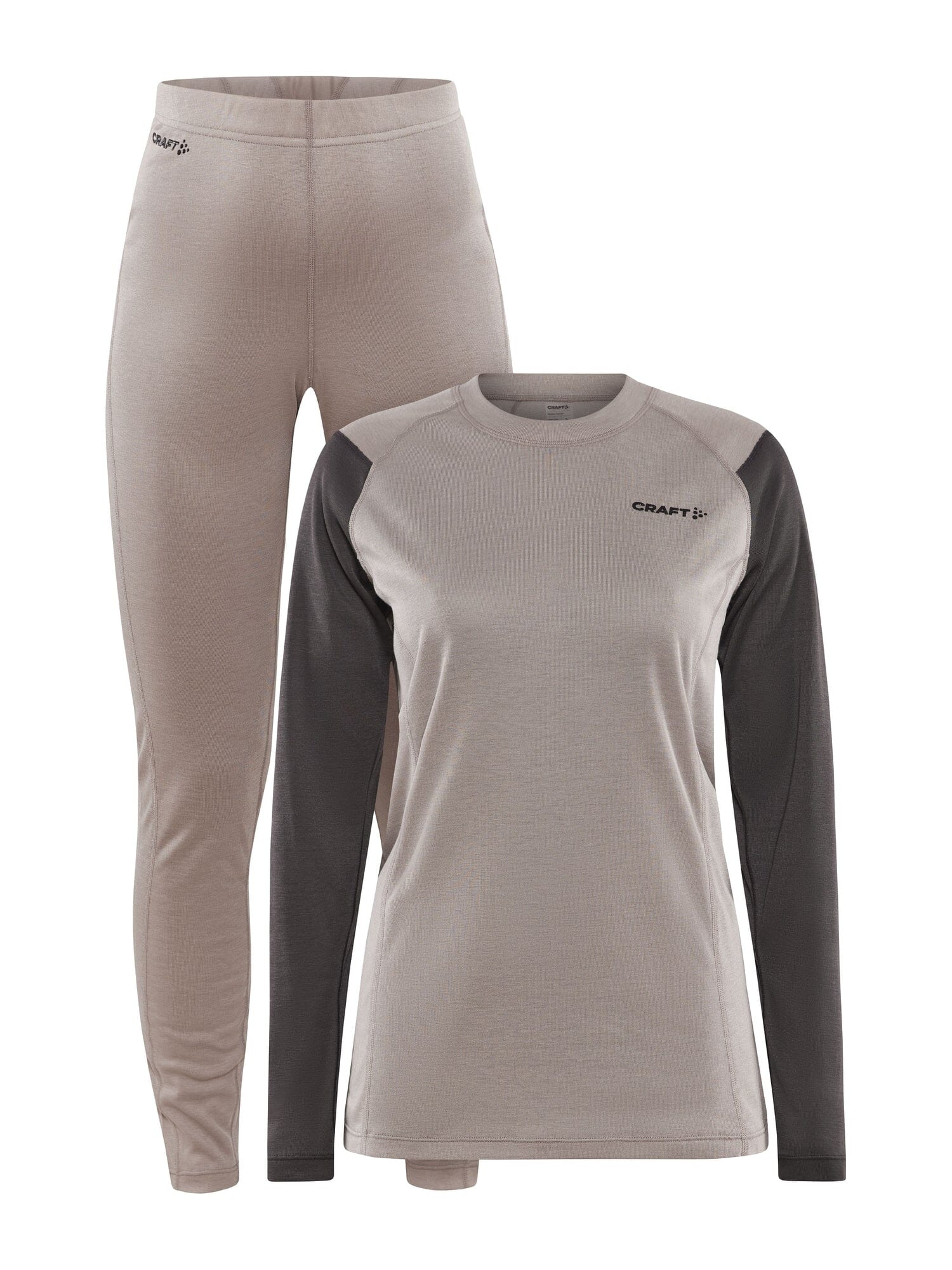 Women's Core Warm Baselayer Set - CLAY-GRANITE - Image 8