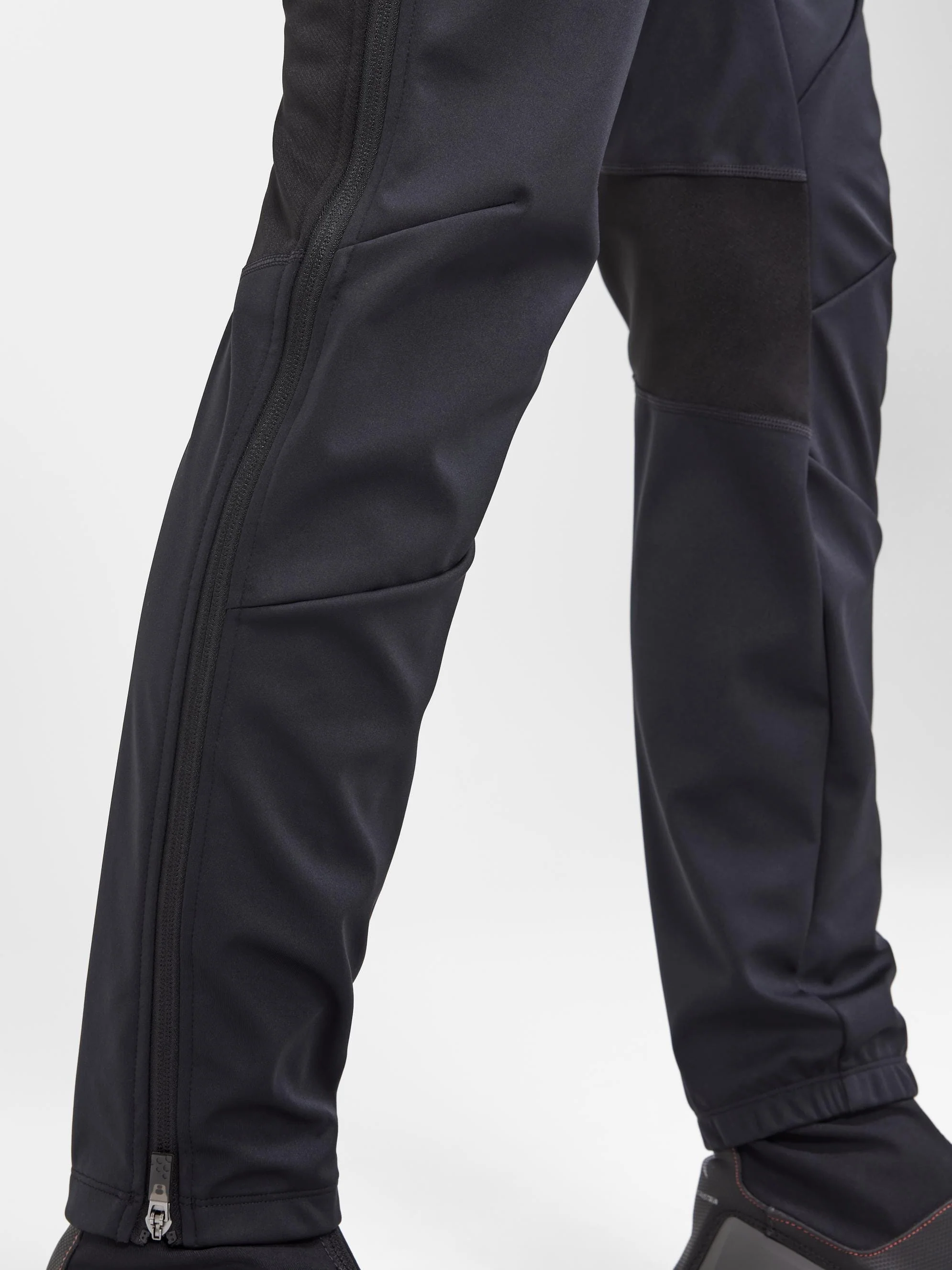 Women's Core XC Training Full-Zip Pants - Black - Image 4