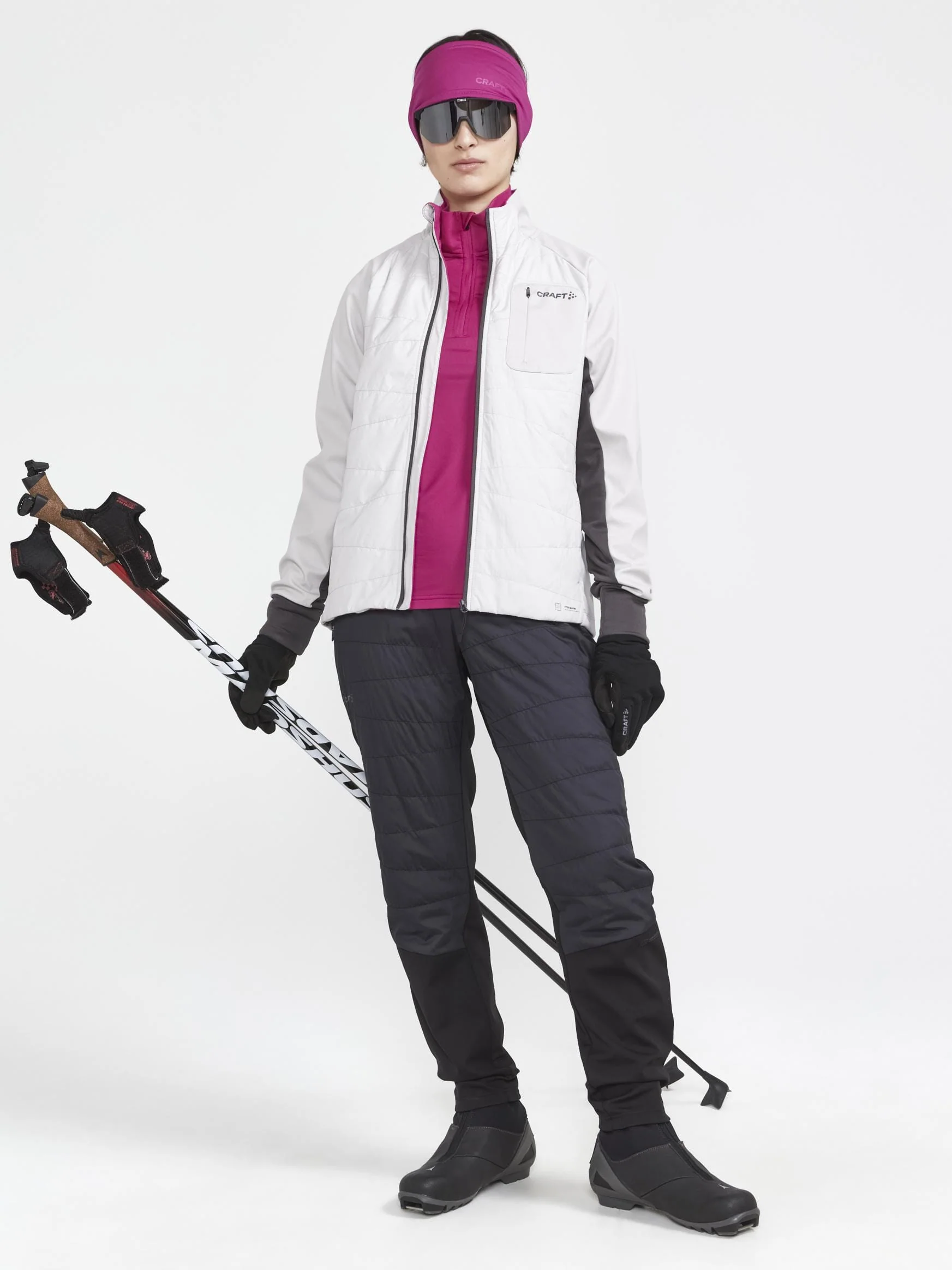 Women's Core XC Training Insulate Jacket - ASH-GRANITE - Image 4