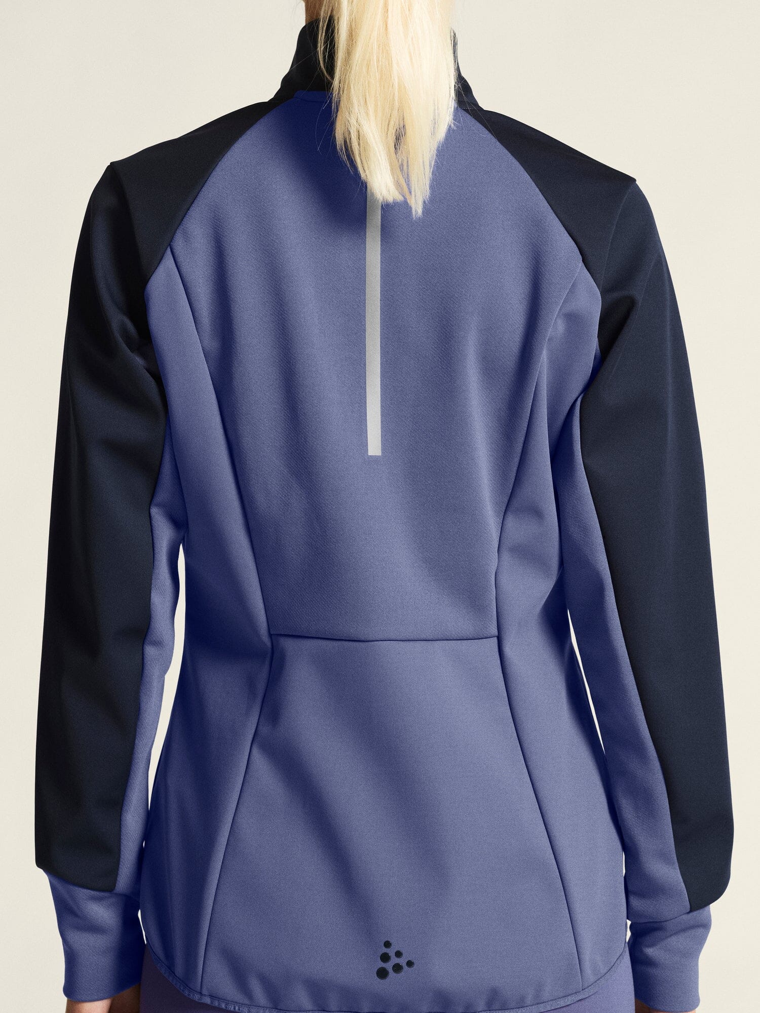 Women's Core XC Training Jacket - Aerinite/Blaze - Image 4