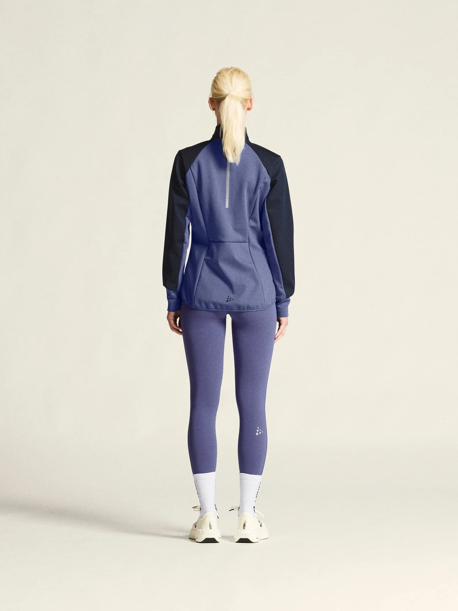 Women's Core XC Training Jacket - Aerinite/Blaze - Image 6