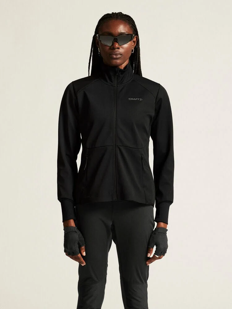 Women's Core XC Training Jacket - Black - Image 6