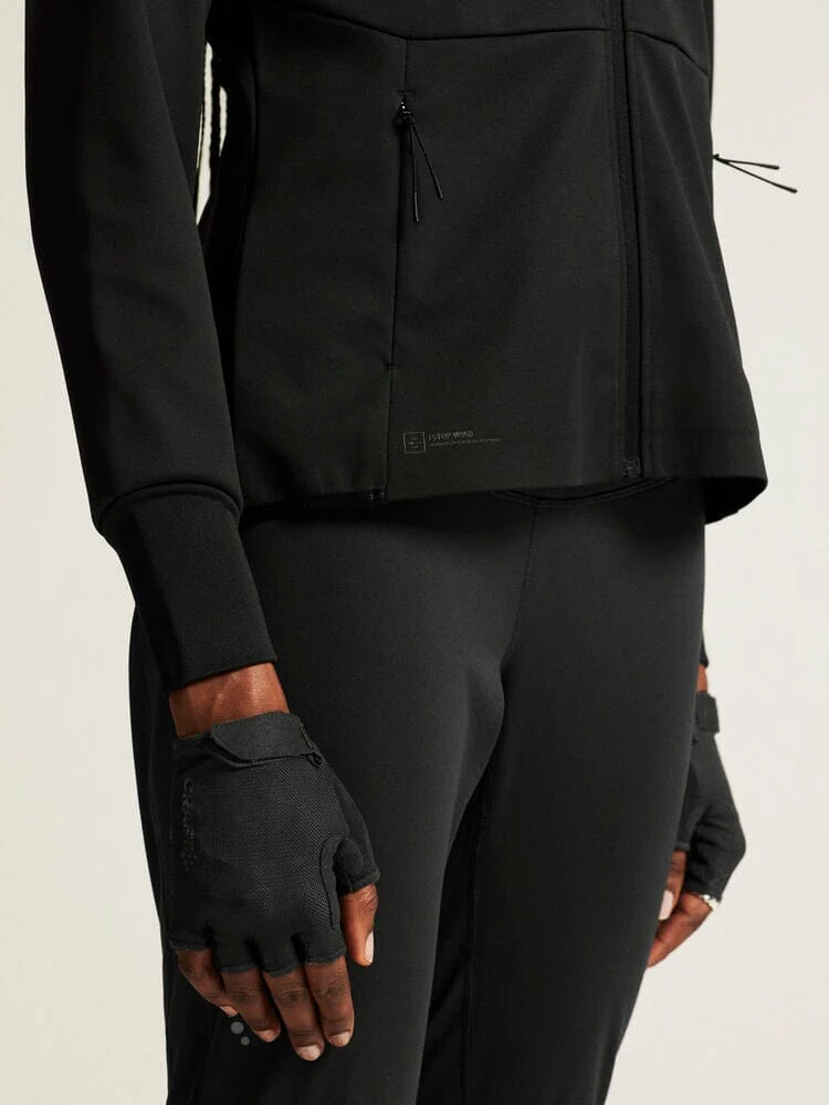 Women's Core XC Training Jacket - Black - Image 7