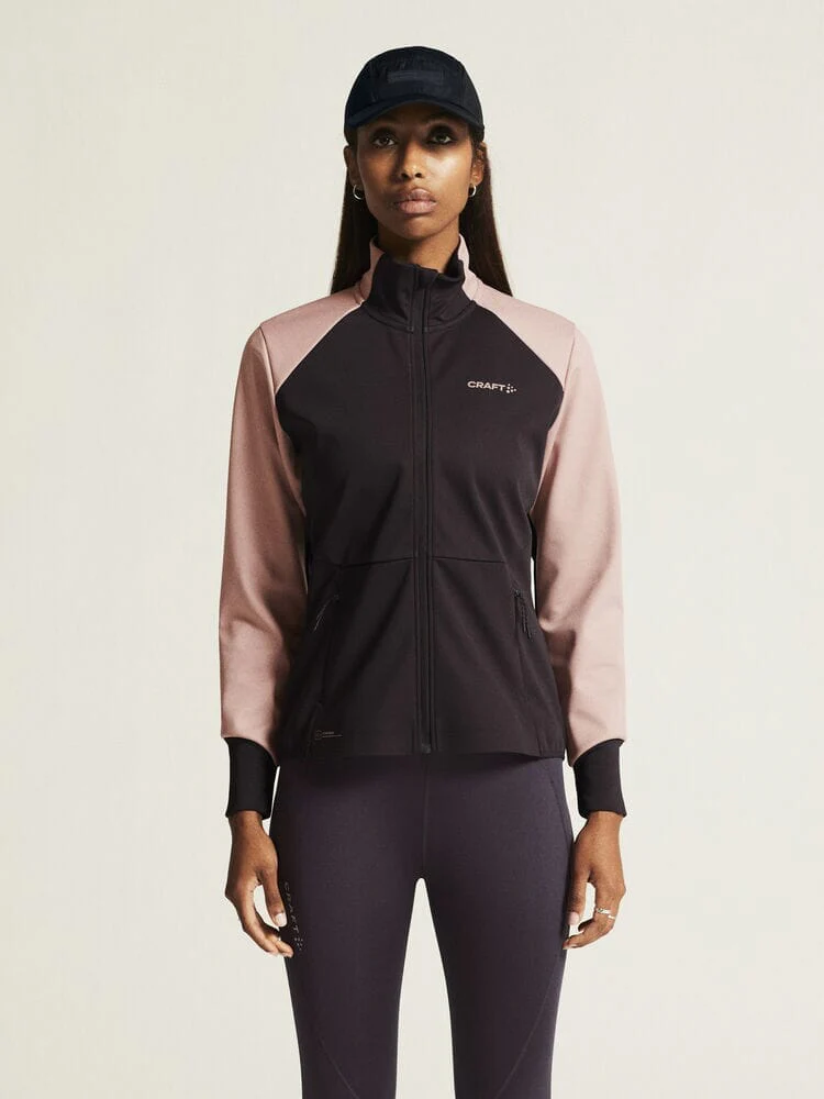 Women's Core XC Training Jacket - DK Plum/Charm - Image 2