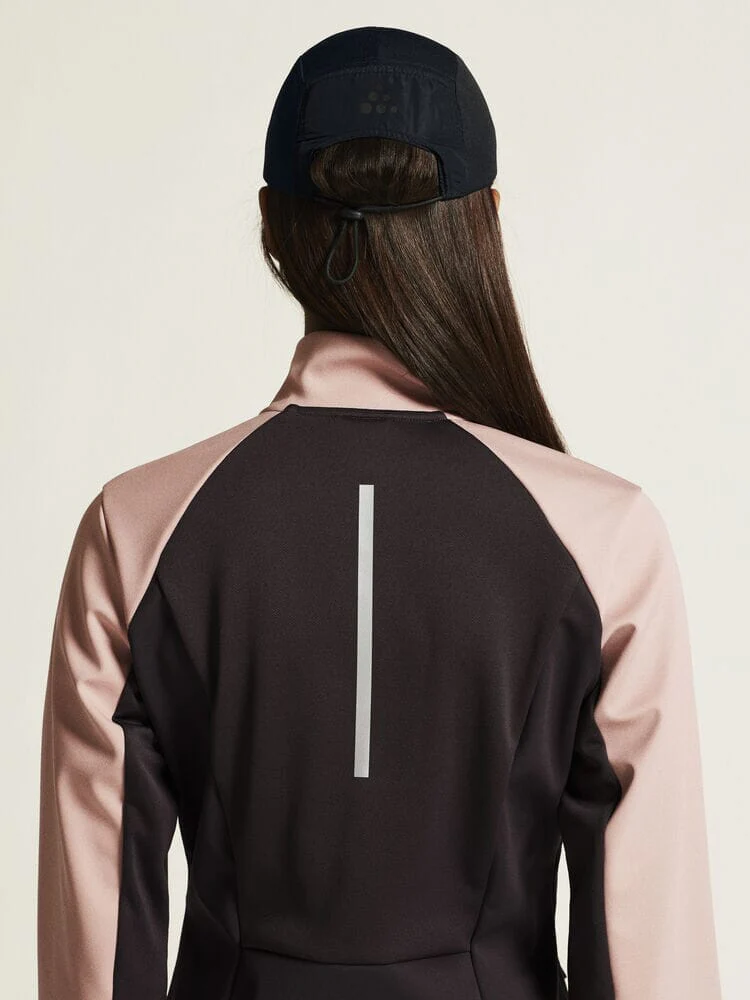 Women's Core XC Training Jacket - DK Plum/Charm - Image 5