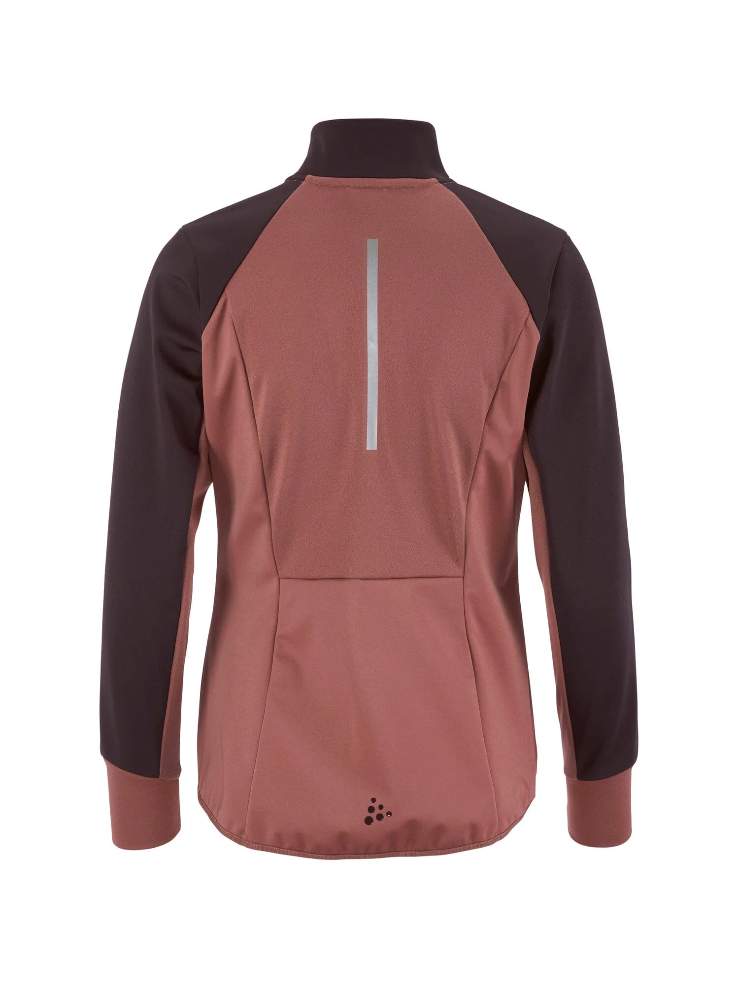 Women's Core XC Training Jacket - Rose Brown/DK Plum - Image 9