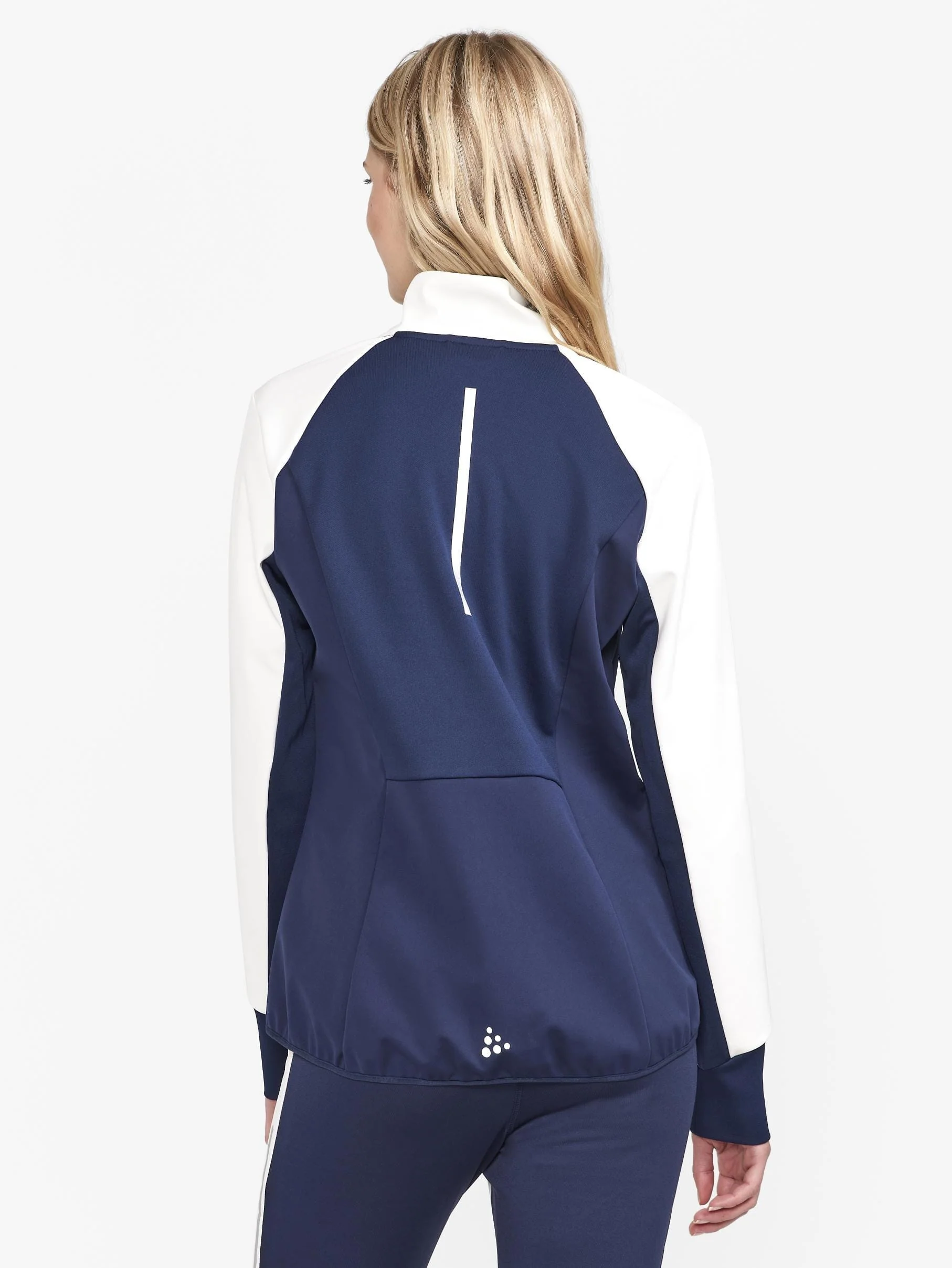 Women's Core XC Training Jacket - Tofu/Blaze - Image 2