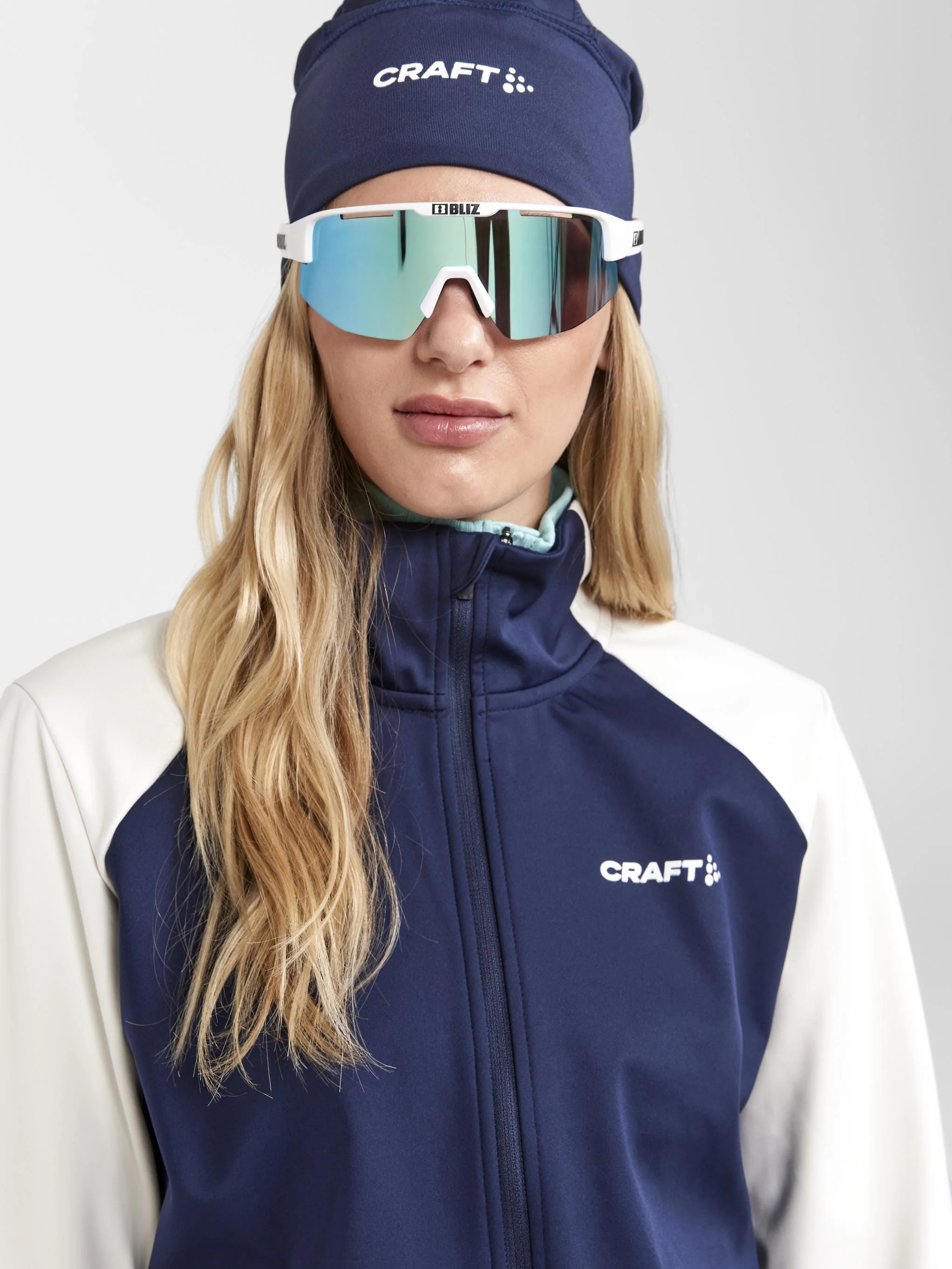 Women's Core XC Training Jacket - Tofu/Blaze - Image 3