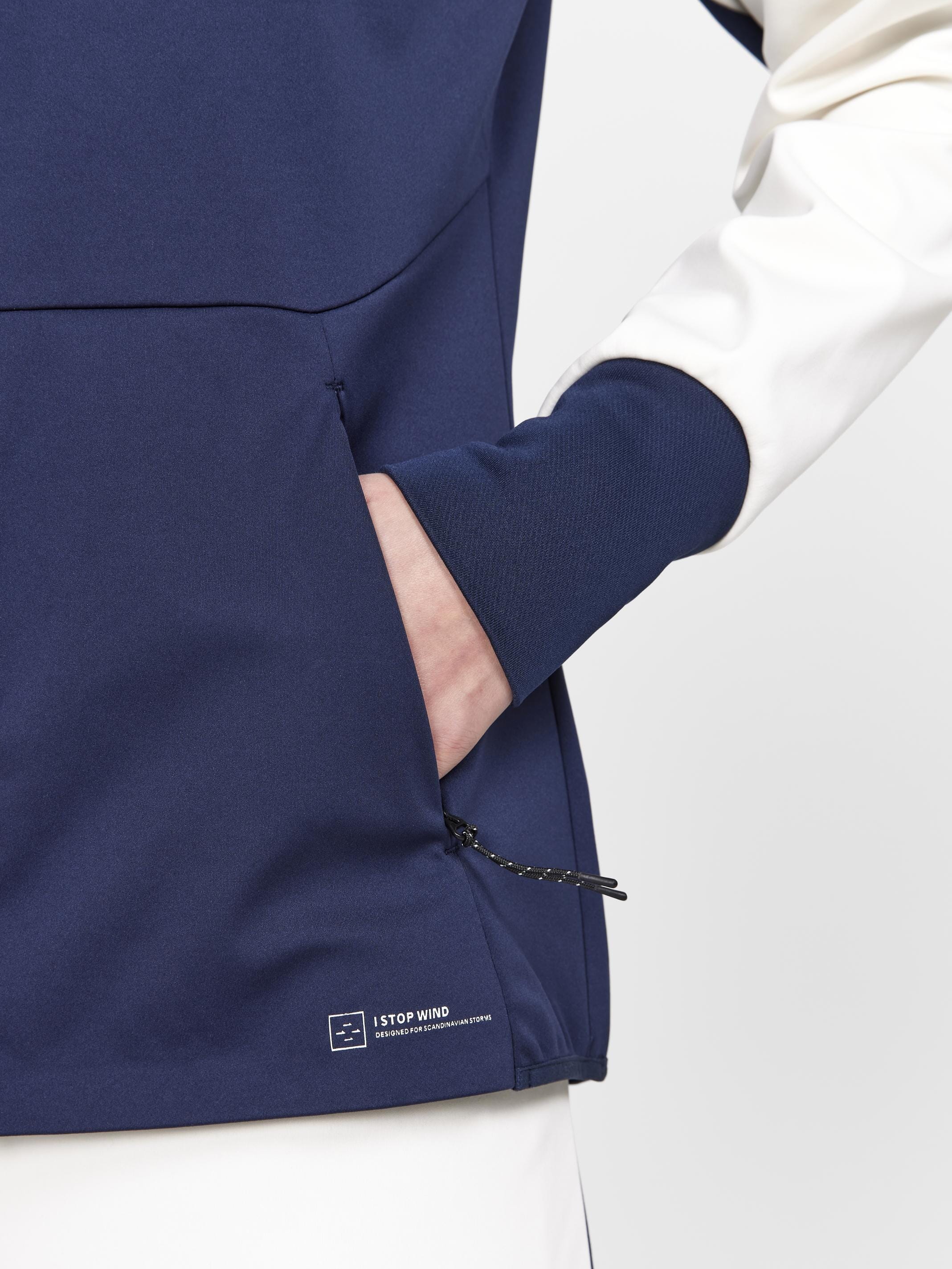 Women's Core XC Training Jacket - Tofu/Blaze - Image 4