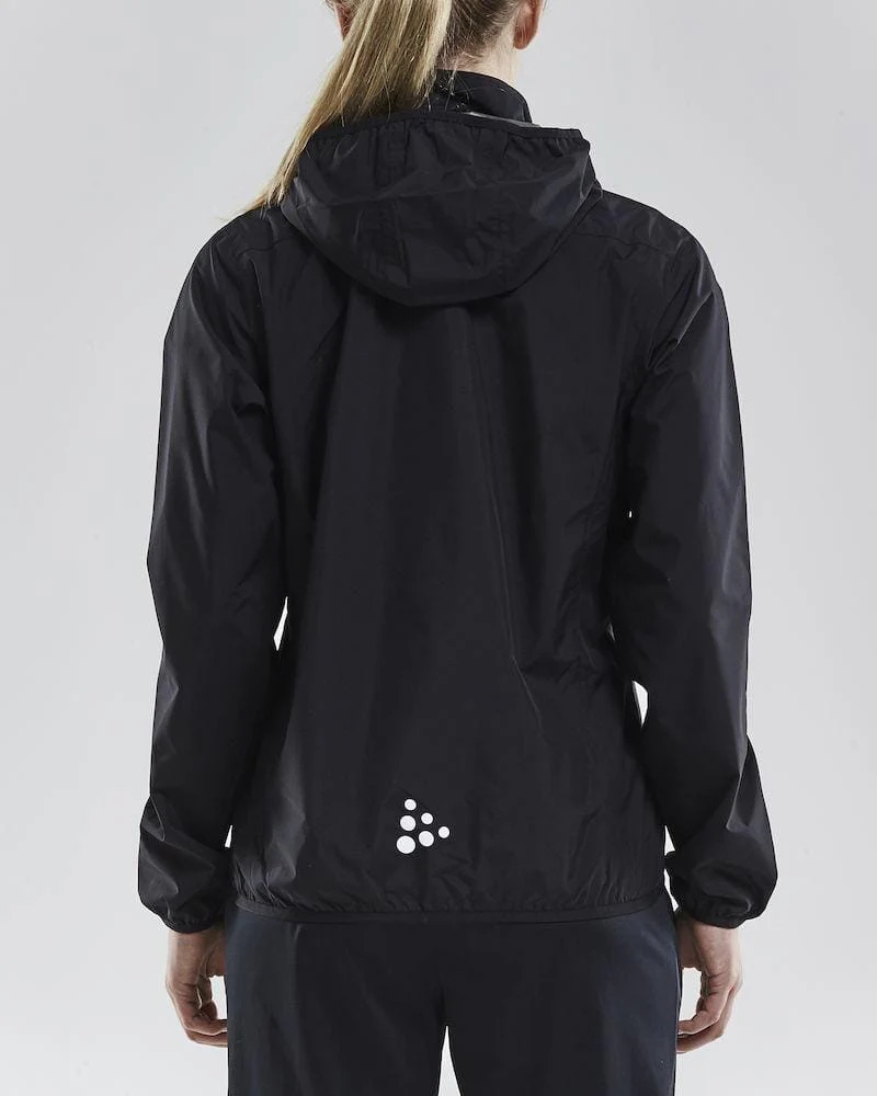 Women's Craft Jacket Rain - BLACK - Image 2