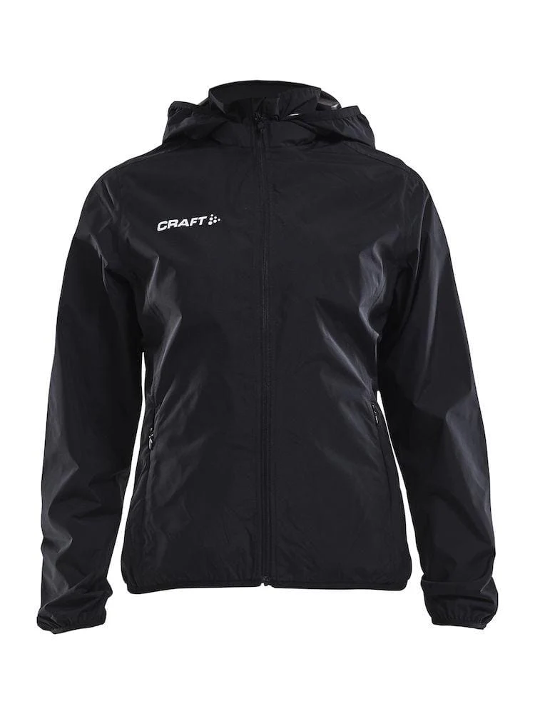 Women's Craft Jacket Rain - BLACK - Image 3