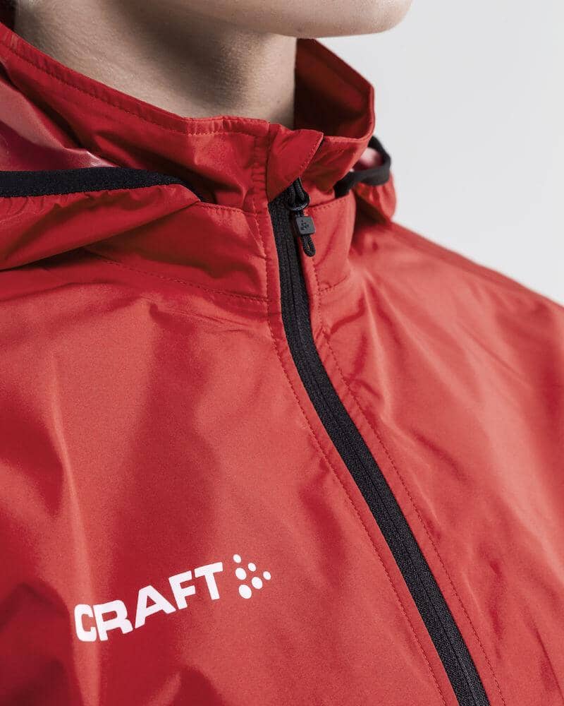 Women's Craft Jacket Rain - BRIGHT RED - Image 3