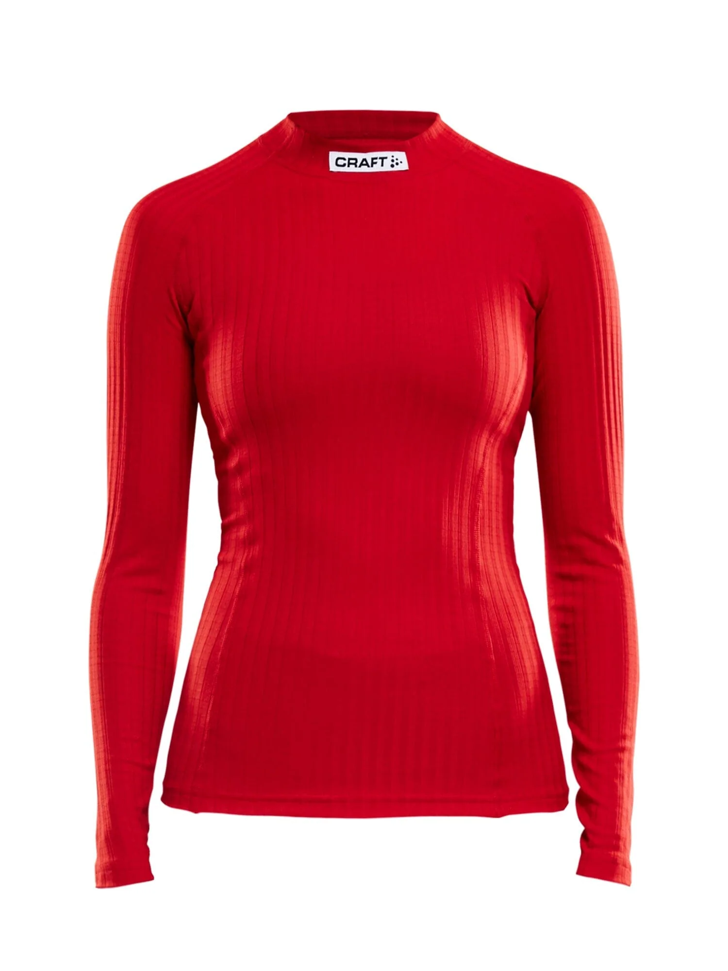 Women's Craft Progress Baselayer CN - BRIGHT RED - Image 5