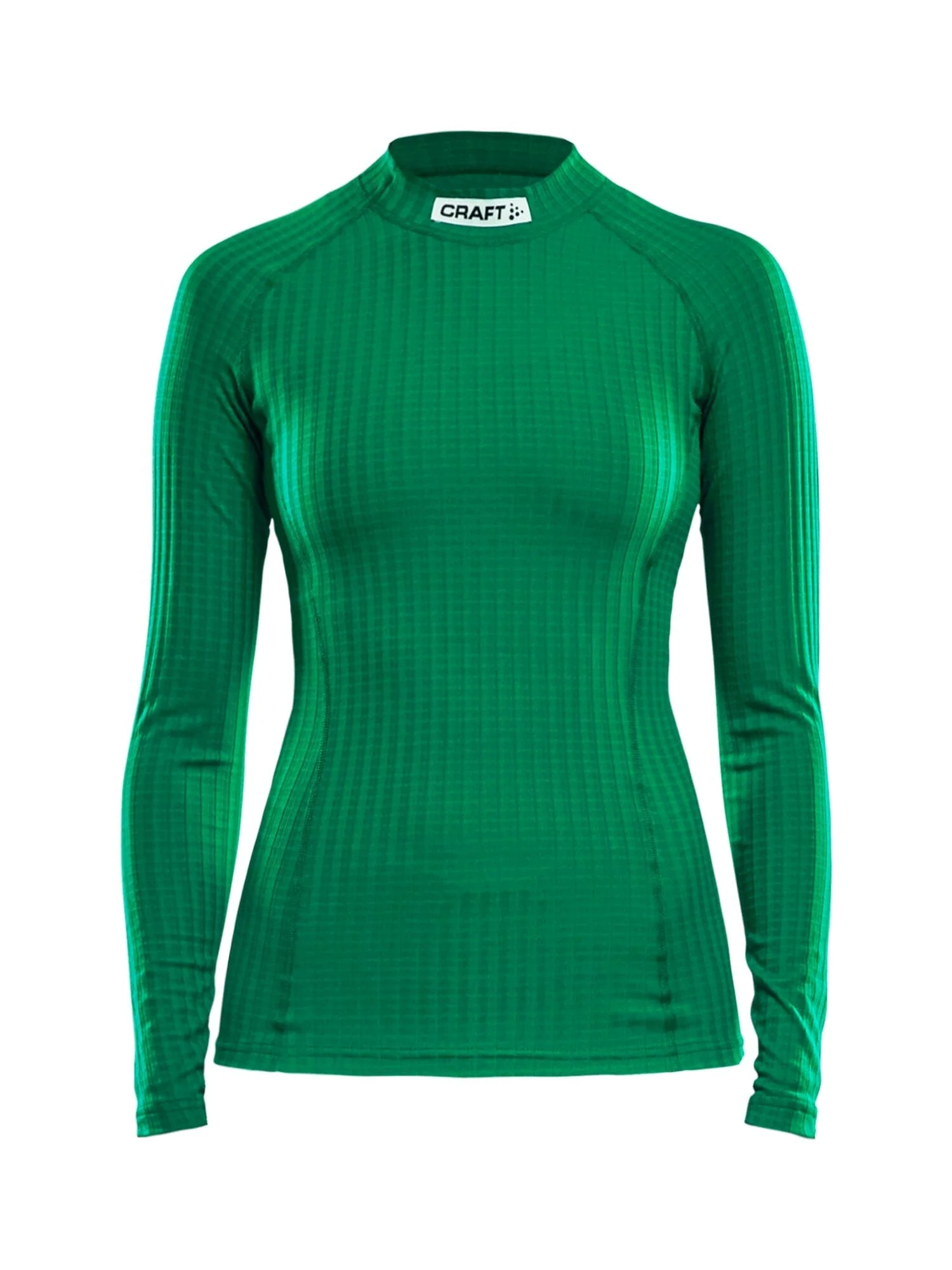 Women's Craft Progress Baselayer CN - Team Green - Image 3