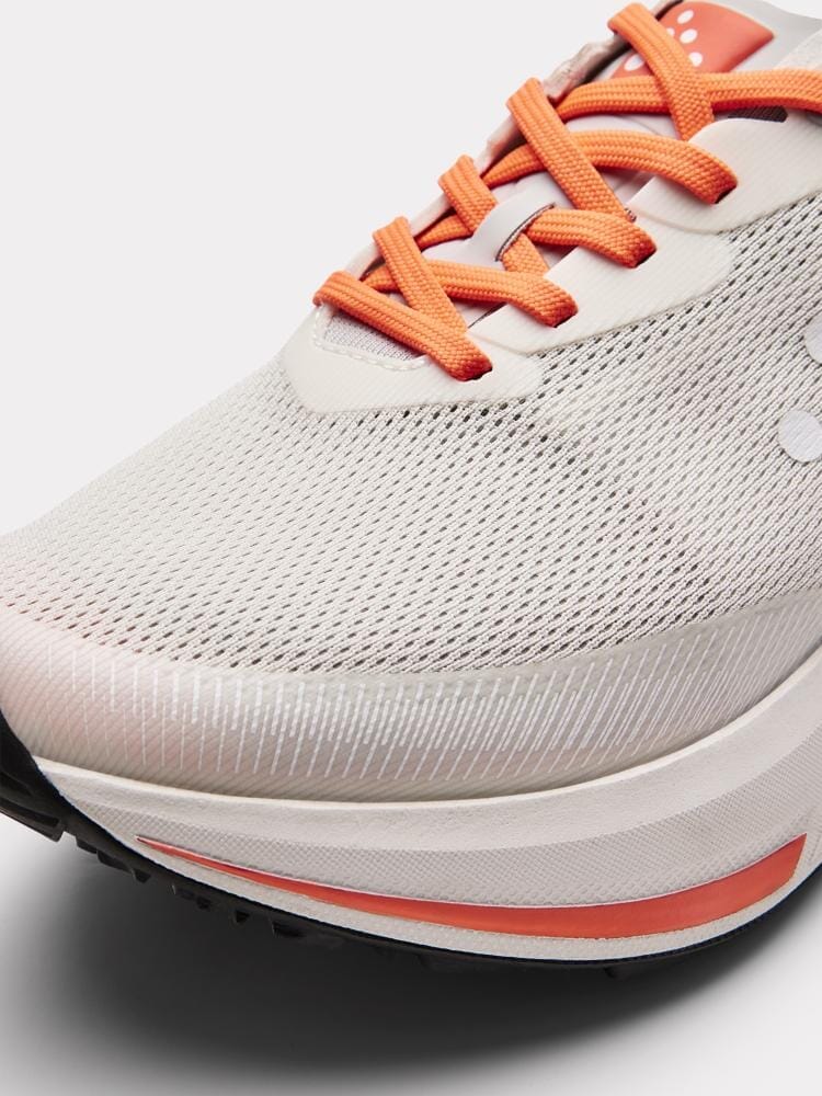 Women's CTM Ultra 3 Running Shoe - Ash White/ Shock - Image 5