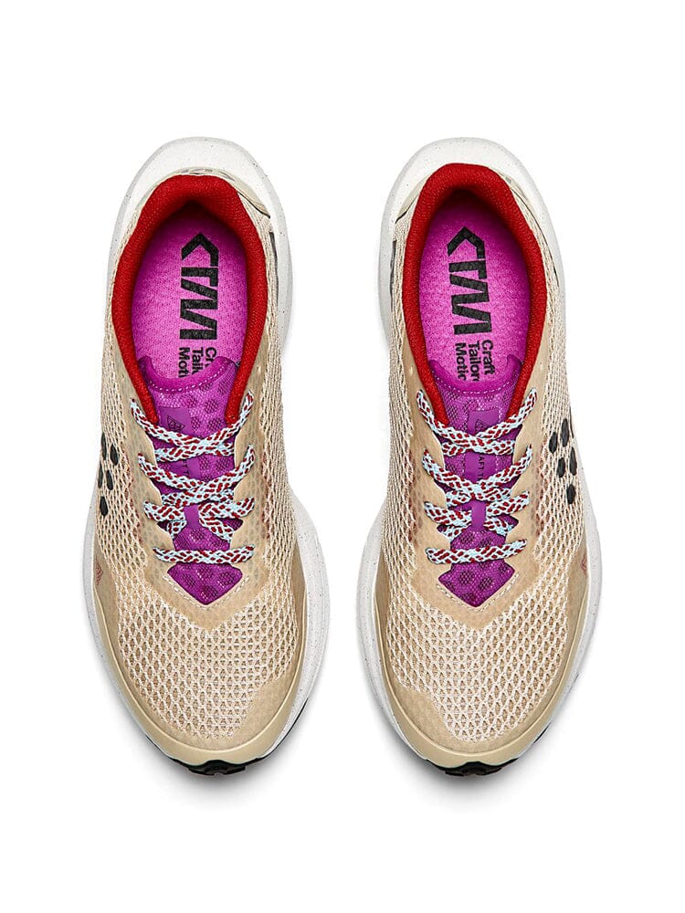 Women's CTM Ultra Trail Running Shoes - Ecru/Drake - Image 5