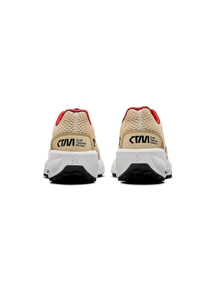 Women's CTM Ultra Trail Running Shoes - Ecru/Drake - Image 6