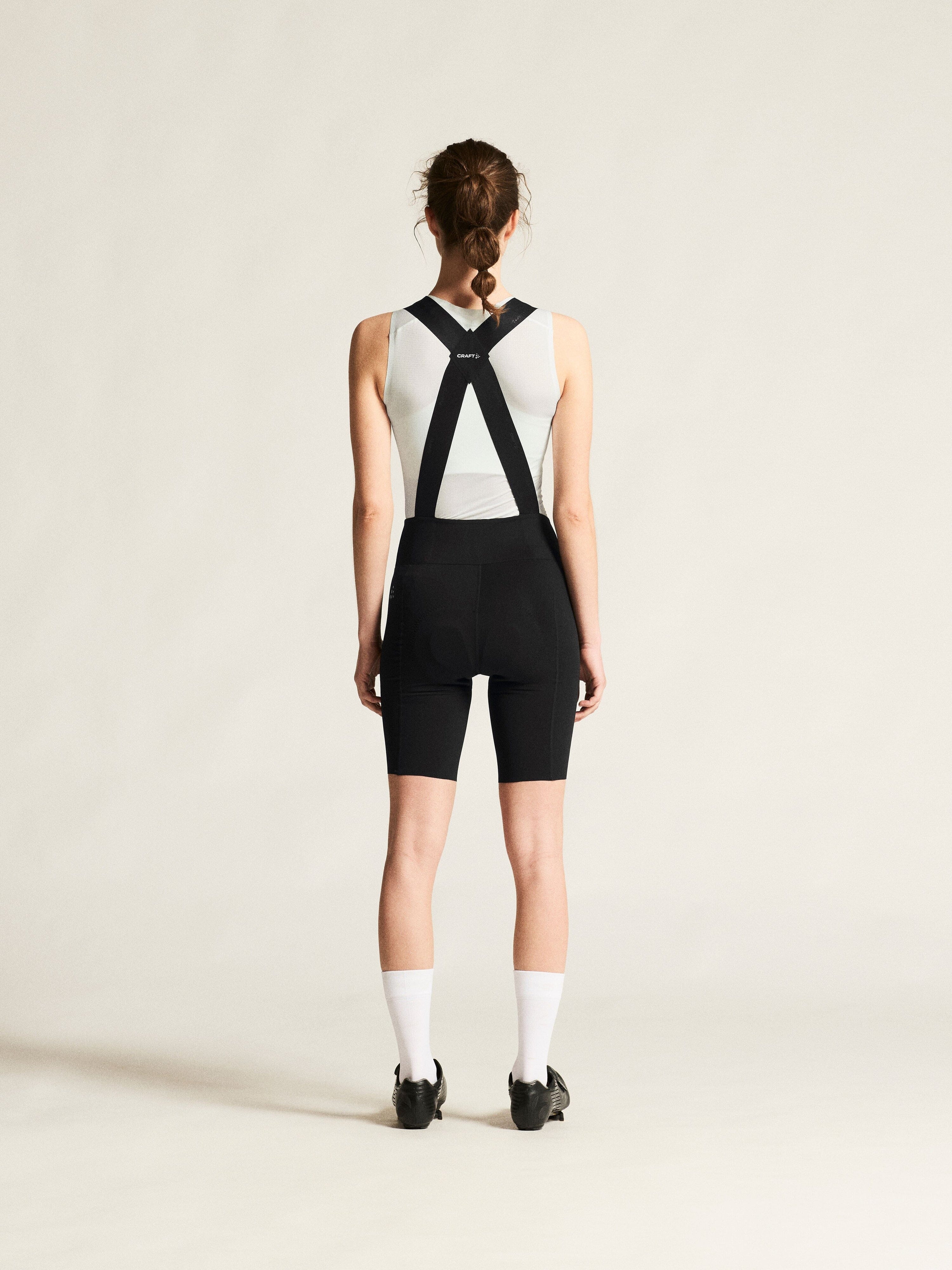 Women's Endur Bib Shorts C2 - Black - Image 8