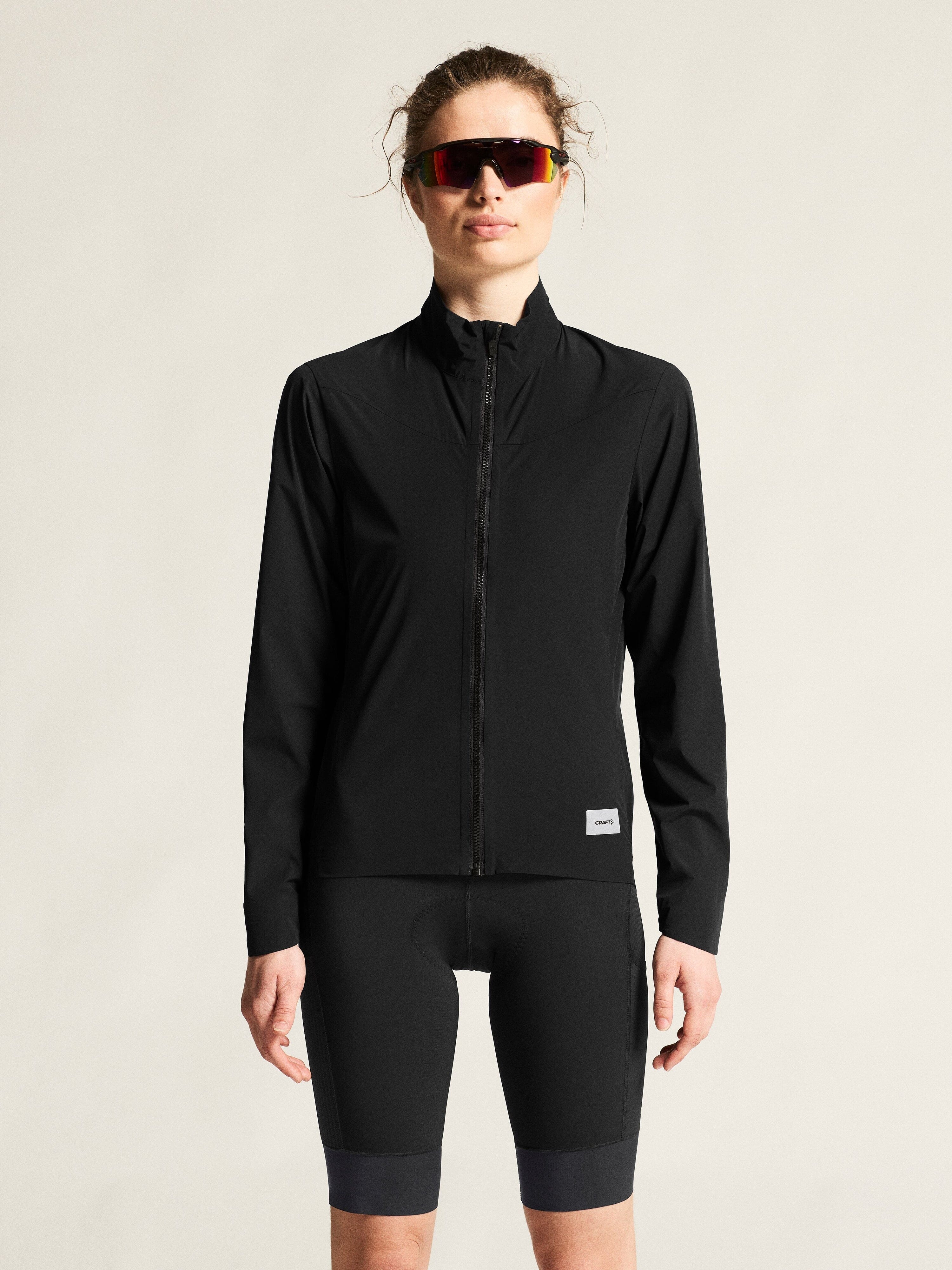 Women's Endur Light Wind Jacket - Black - Image 2