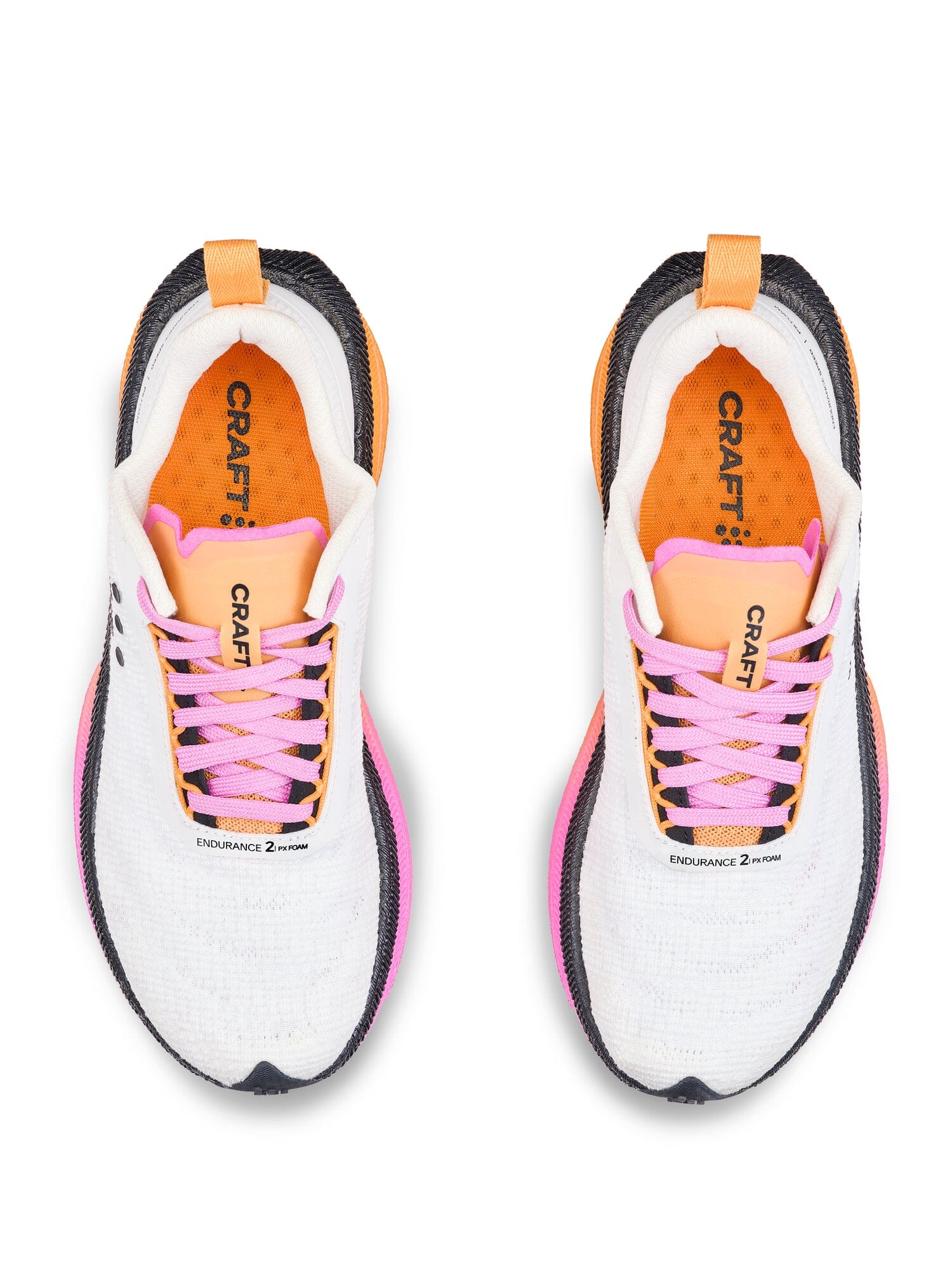 Women's Endurance 2 Running Shoe - Ash White/ Fuchsiaa - Image 5