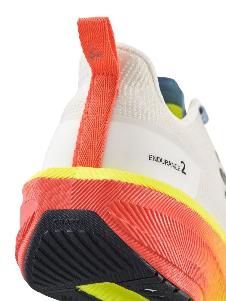Women's Endurance 2 Running Shoe - Ash White/Shock - Image 3