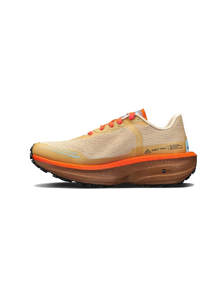Women's Endurance Trail Running Shoe - Ecru/Roots - Image 2