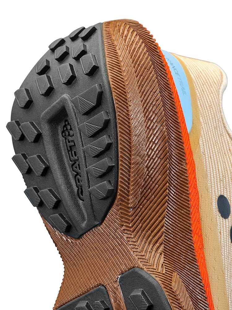 Women's Endurance Trail Running Shoe - Ecru/Roots - Image 4