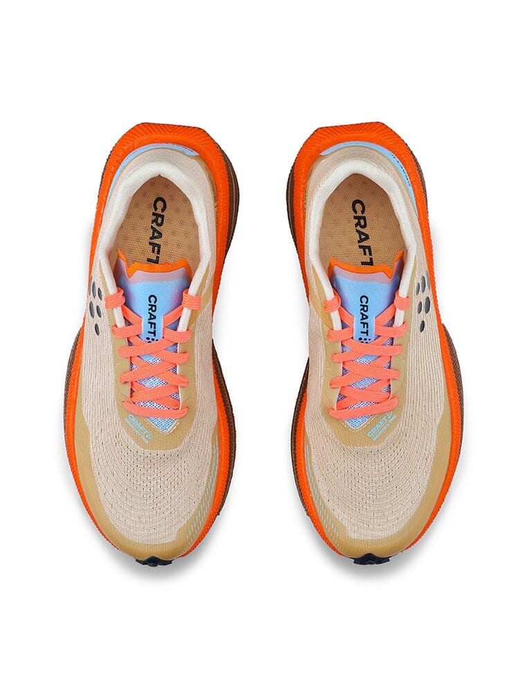 Women's Endurance Trail Running Shoe - Ecru/Roots - Image 5