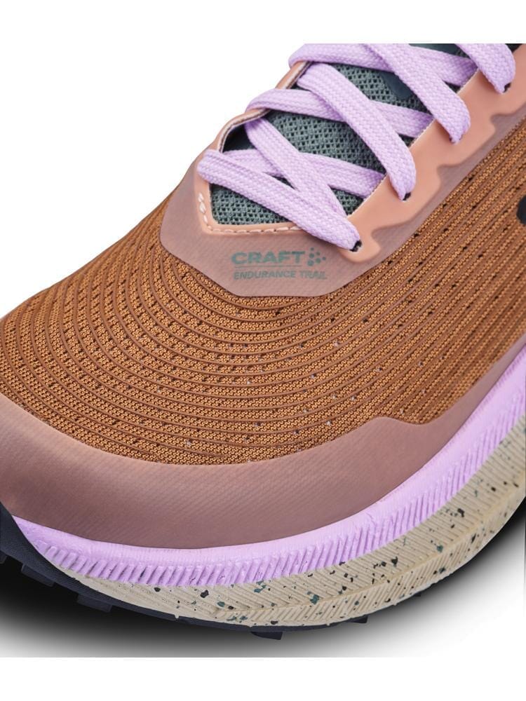 Women's Endurance Trail Running Shoe - Mud/Whiz - Image 3