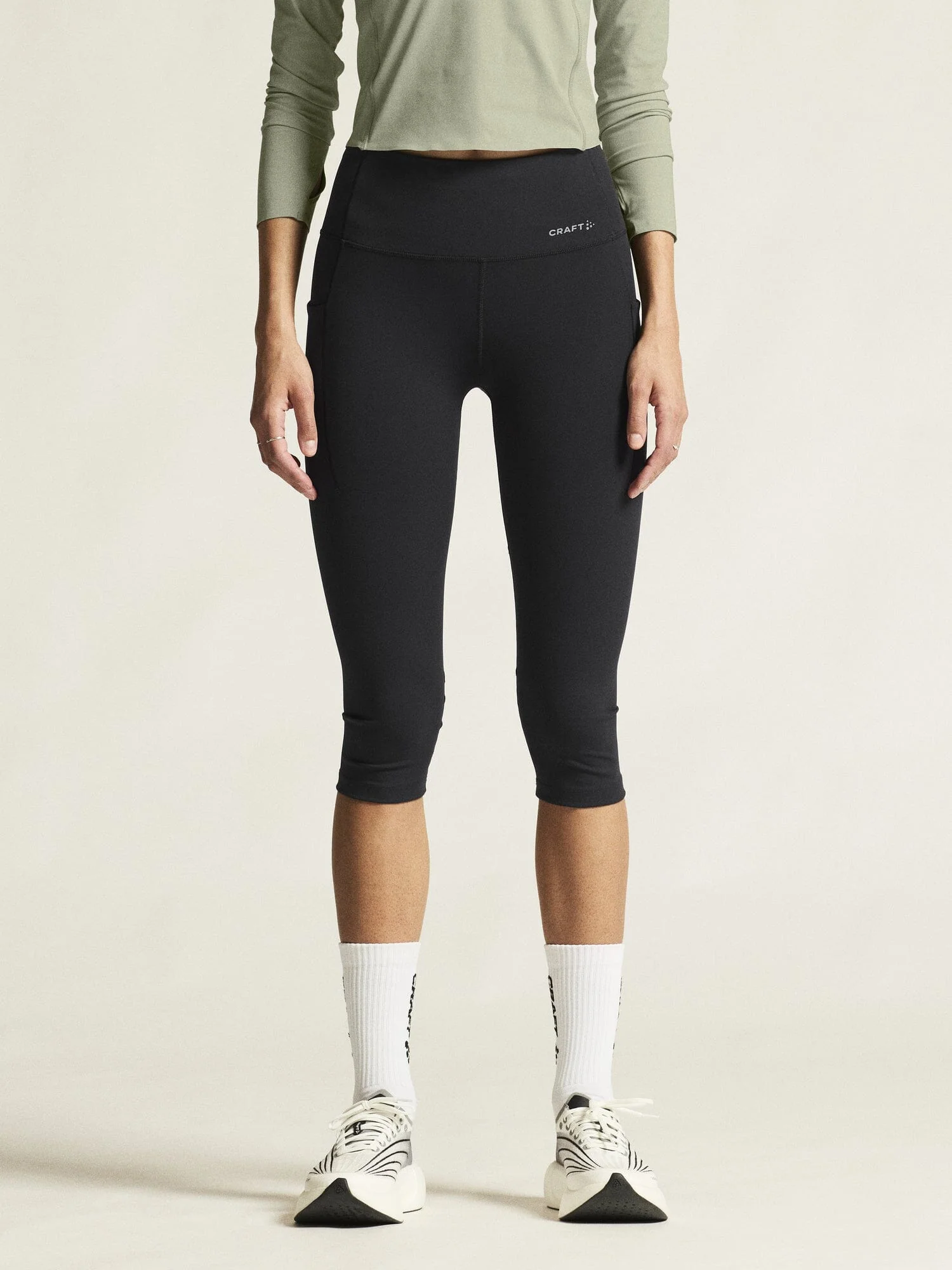 Women's Essence Capri 3 - Black - Image 2