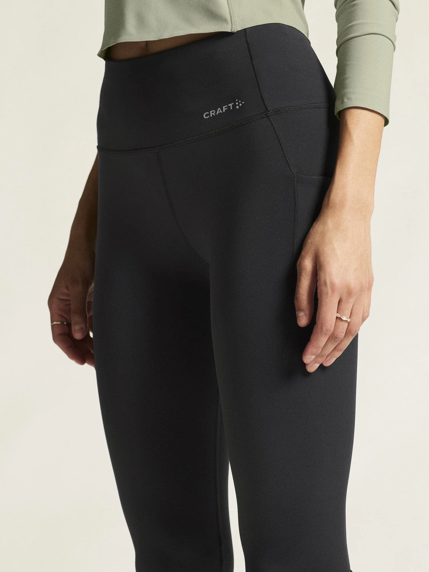 Women's Essence Capri 3 - Black - Image 3