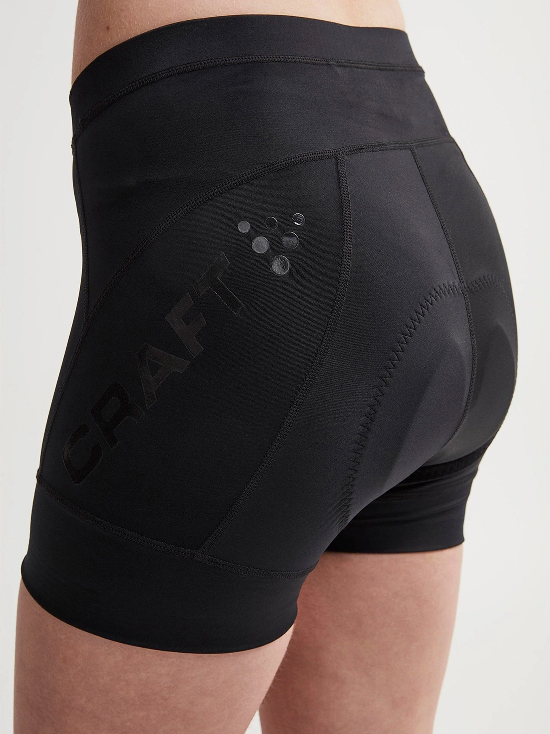 Women's Essence Cycling Hot Pants - Black - Image 3