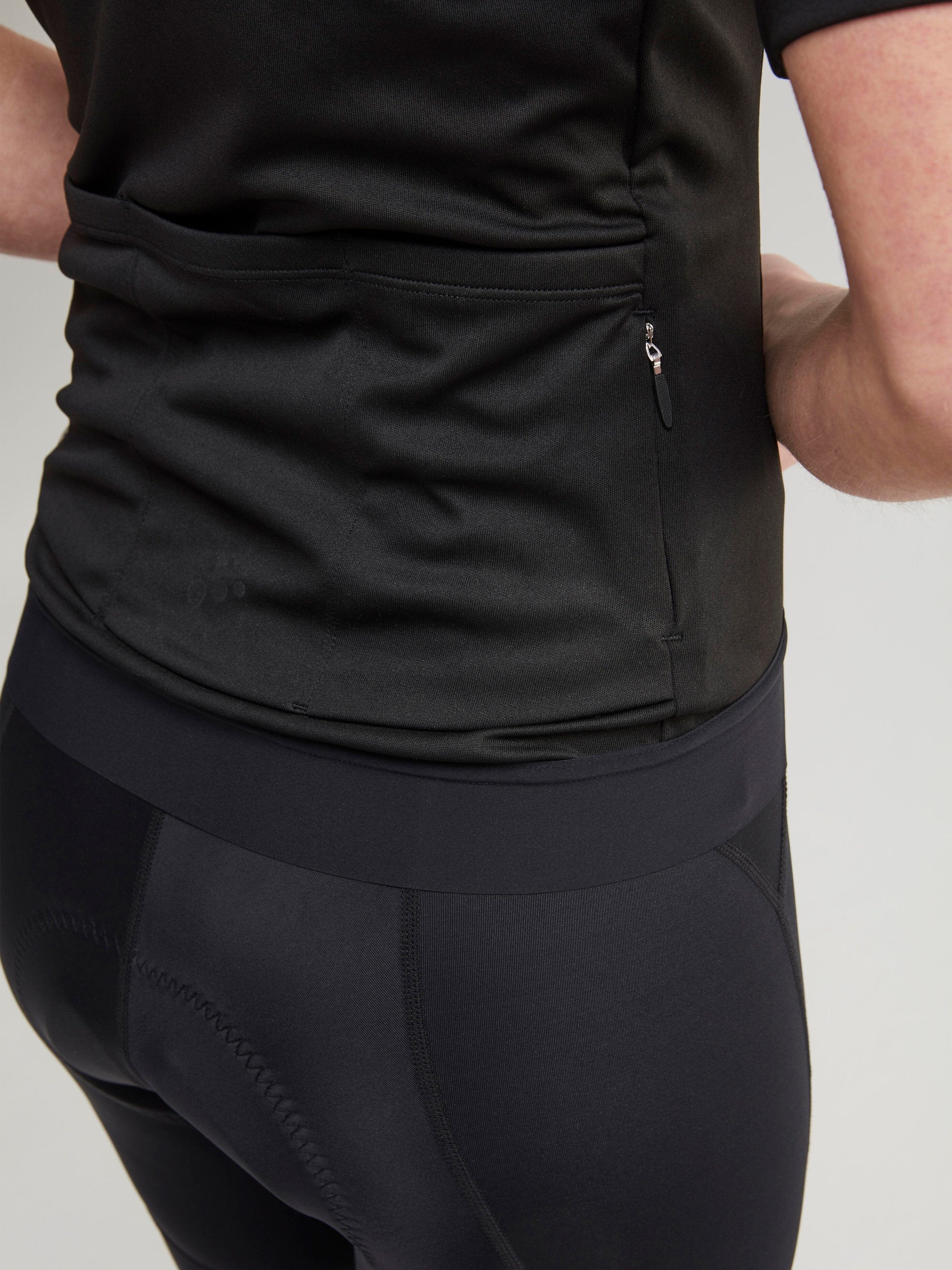 Women's Essence Cycling Jersey - Black - Image 3