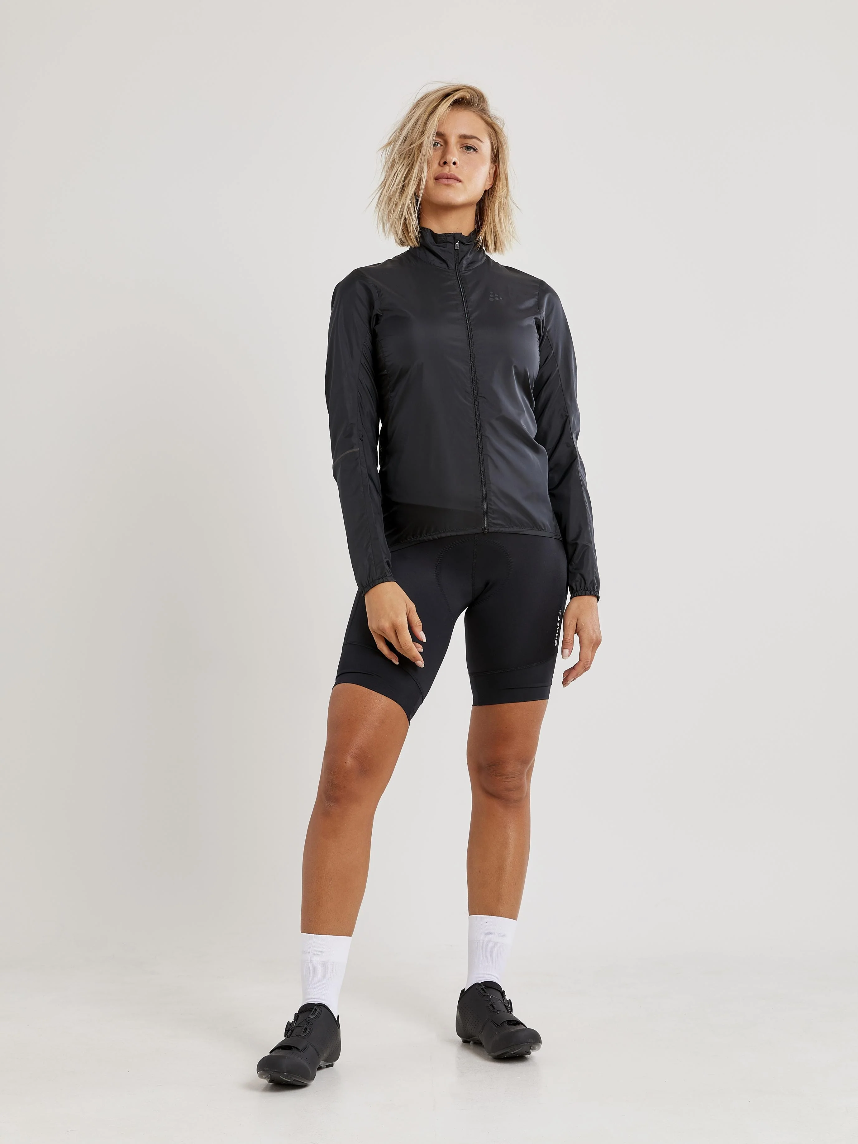 Women's Essence Light Wind Cycling Jacket - Black - Image 5