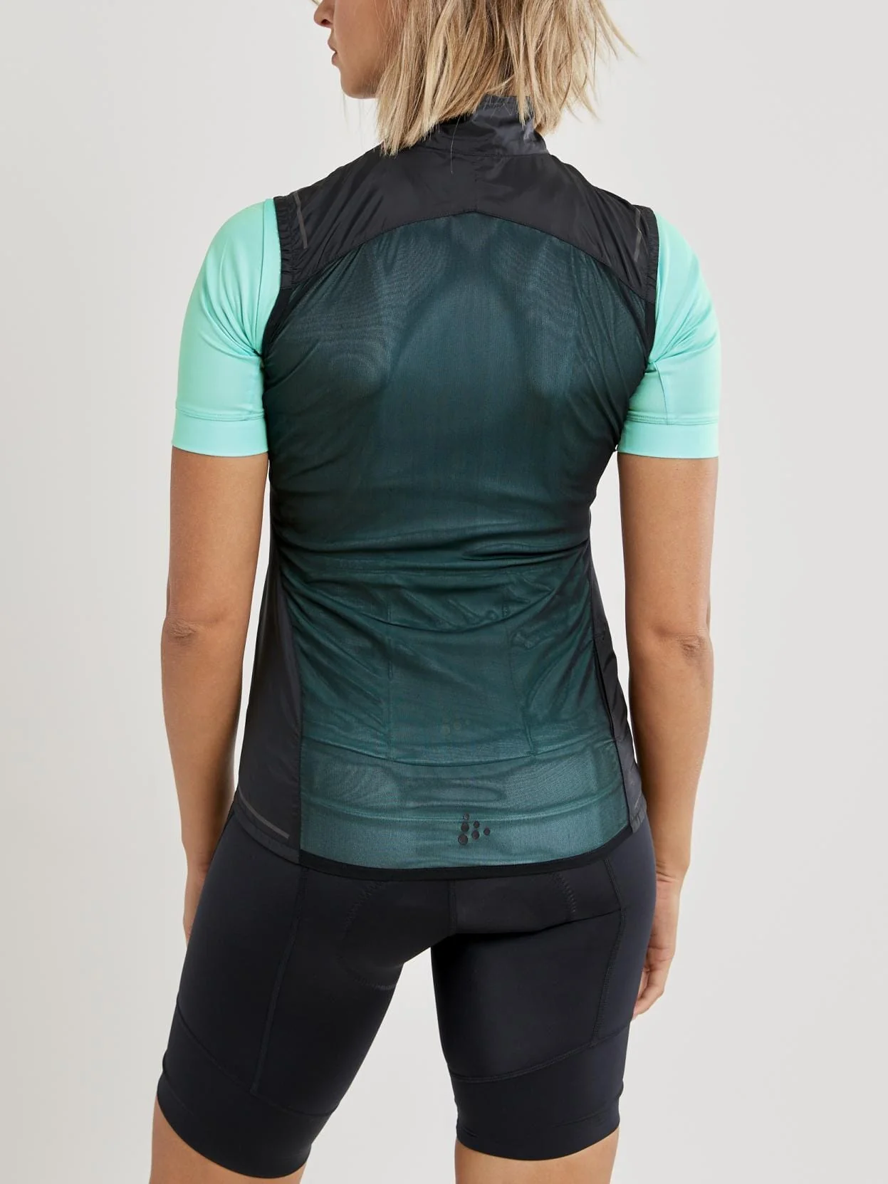 Women's Essence Light Wind Cycling Vest - Black - Image 2