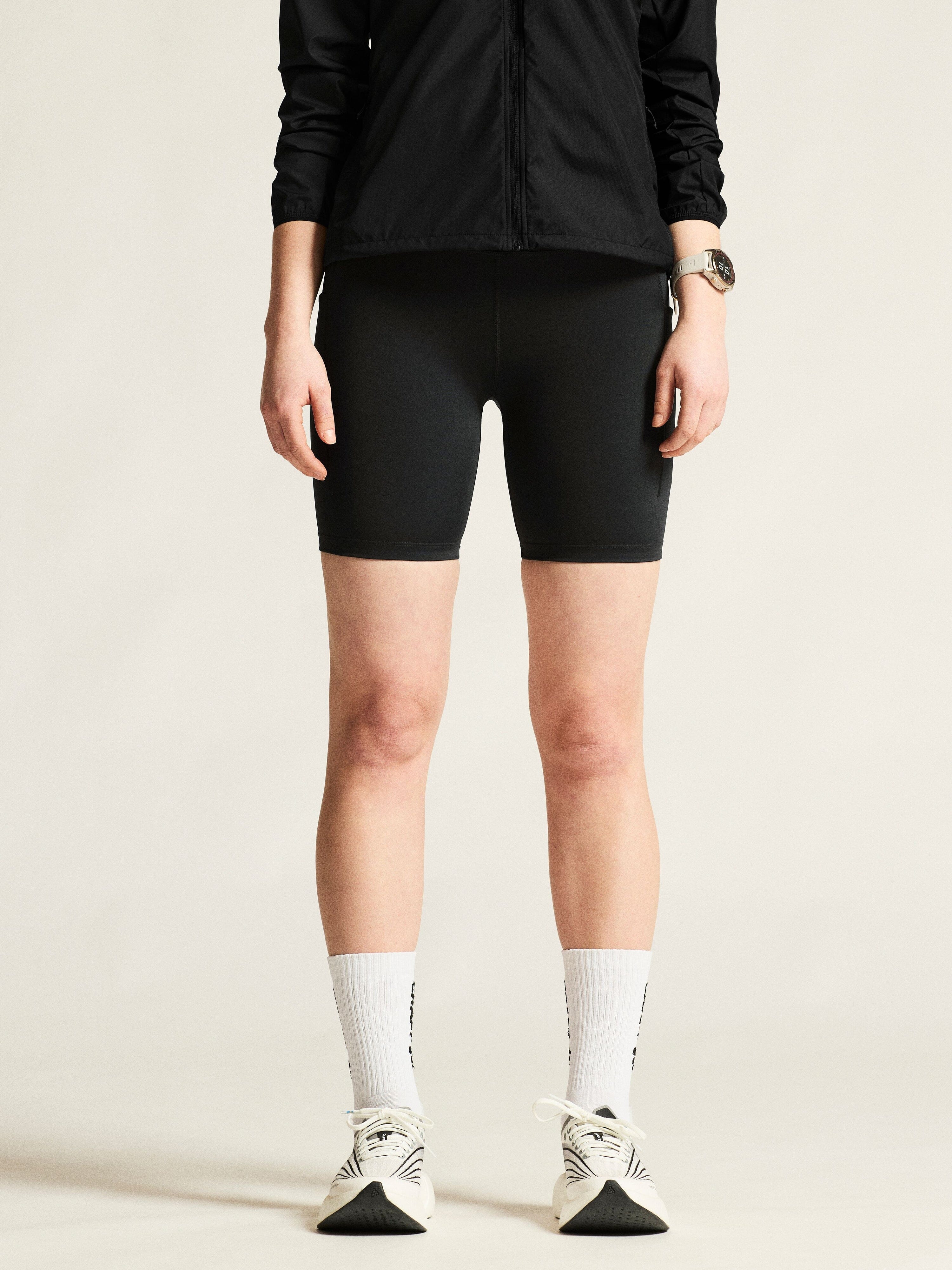 Women's Essence Short Tights 3 - Black - Image 2