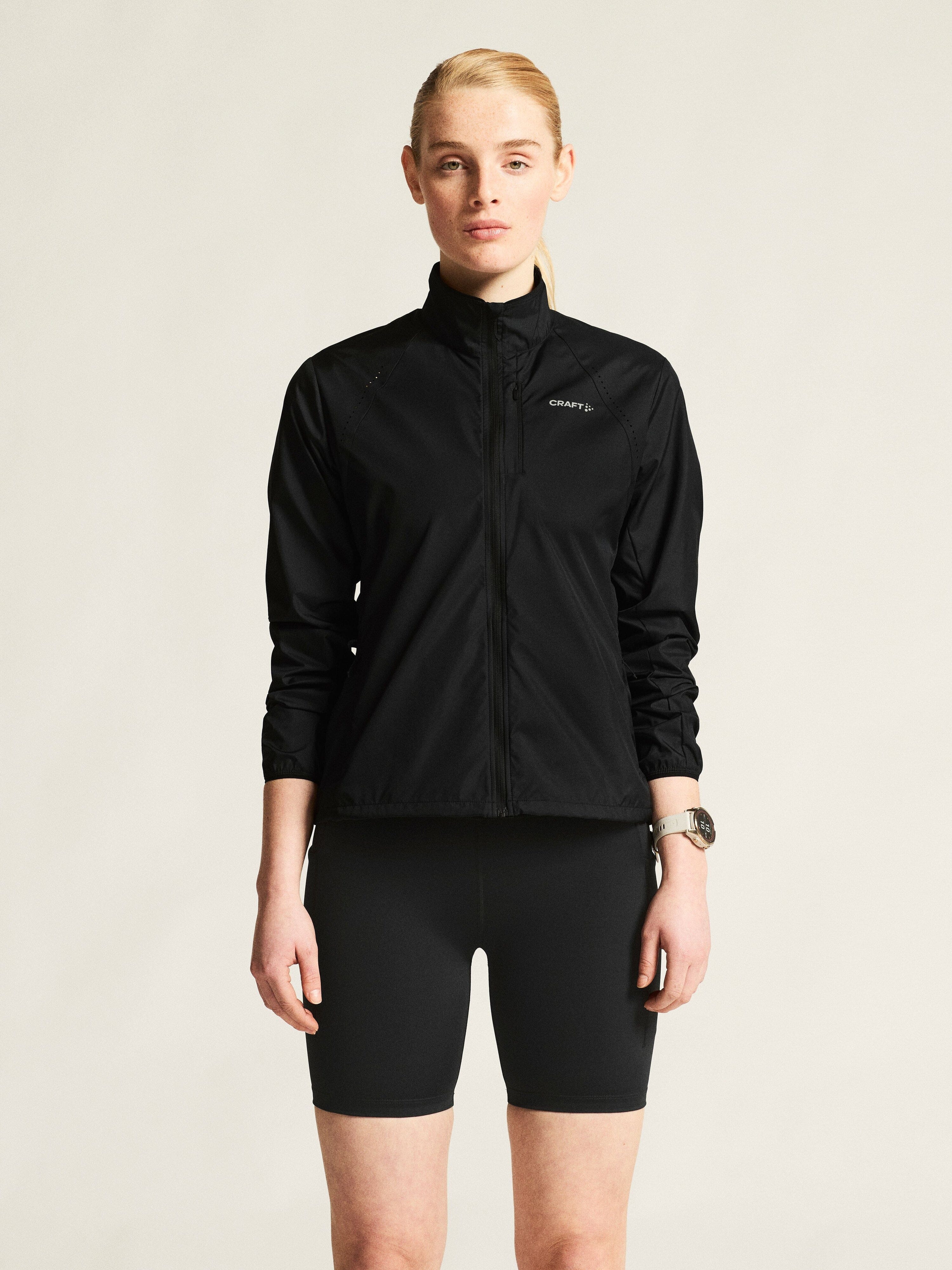 Women's Essence Wind Jacket 2 - Black - Image 2