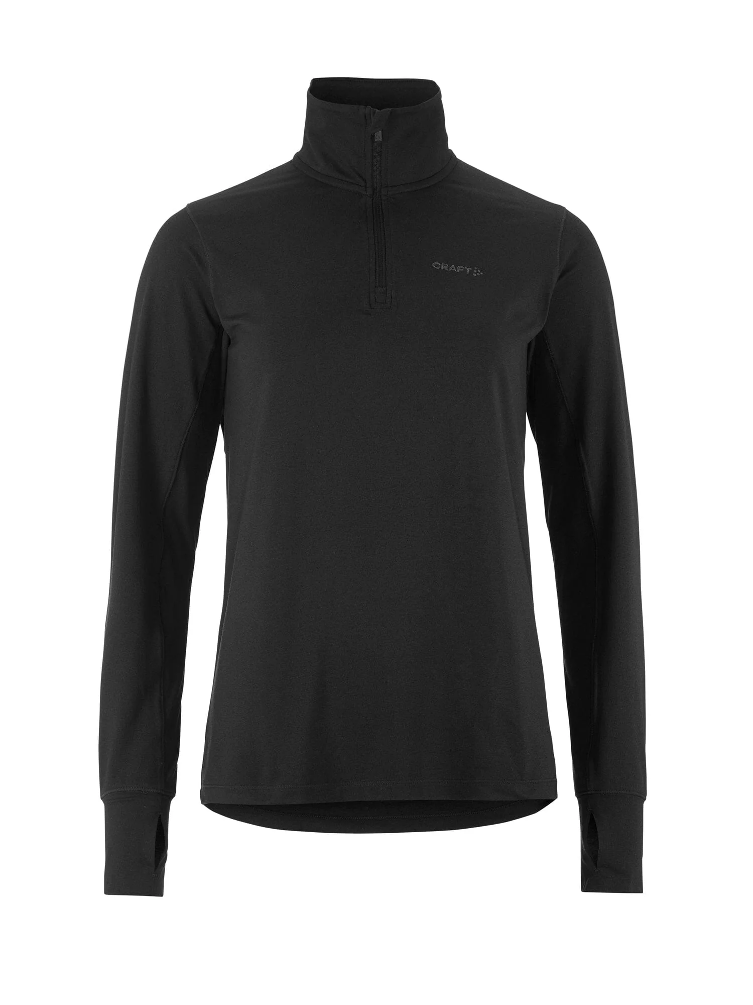 Women's Flow HZ LS - Black Melange - Image 8