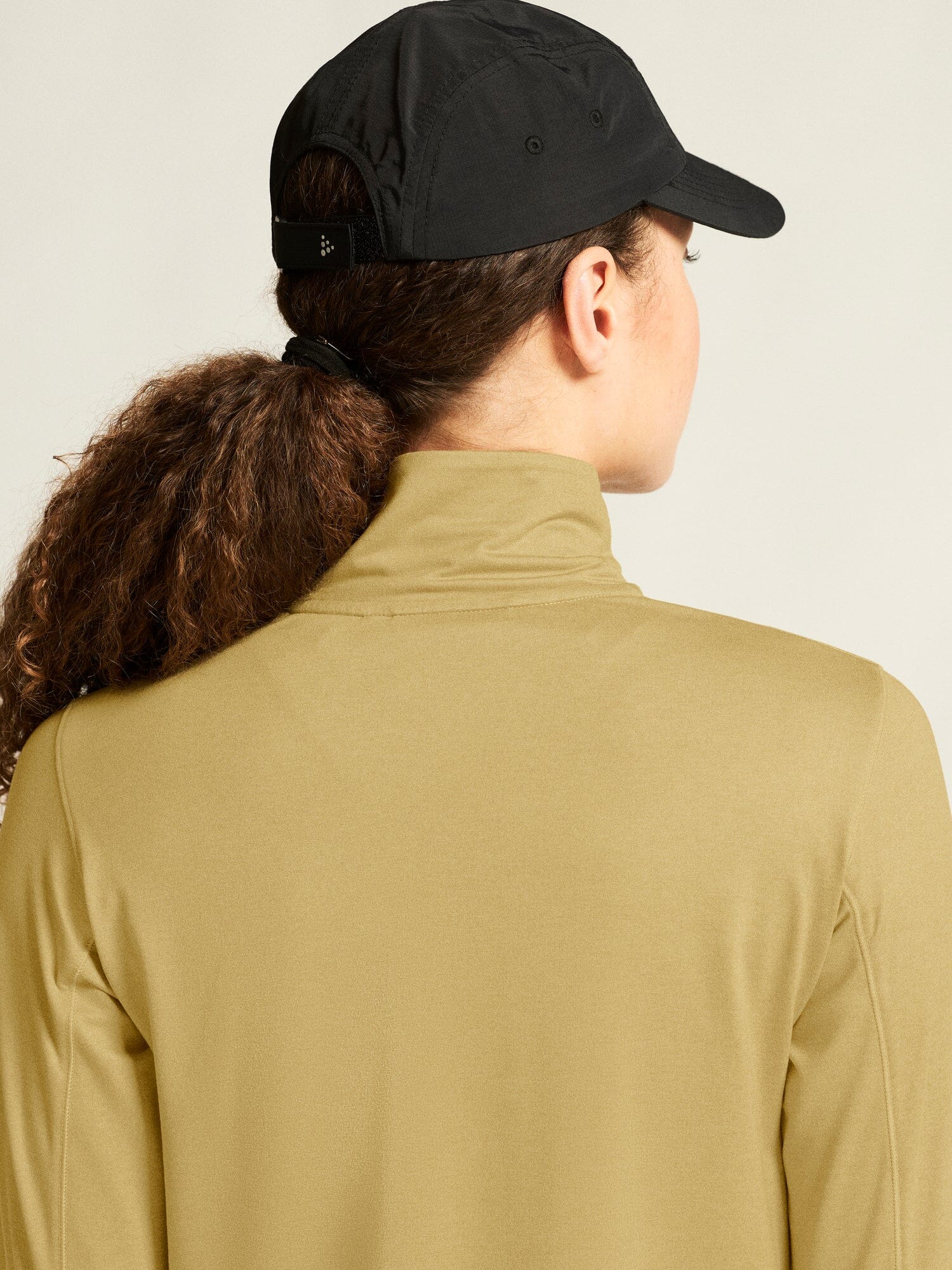 Women's Flow HZ LS - Khaki Melange - Image 5