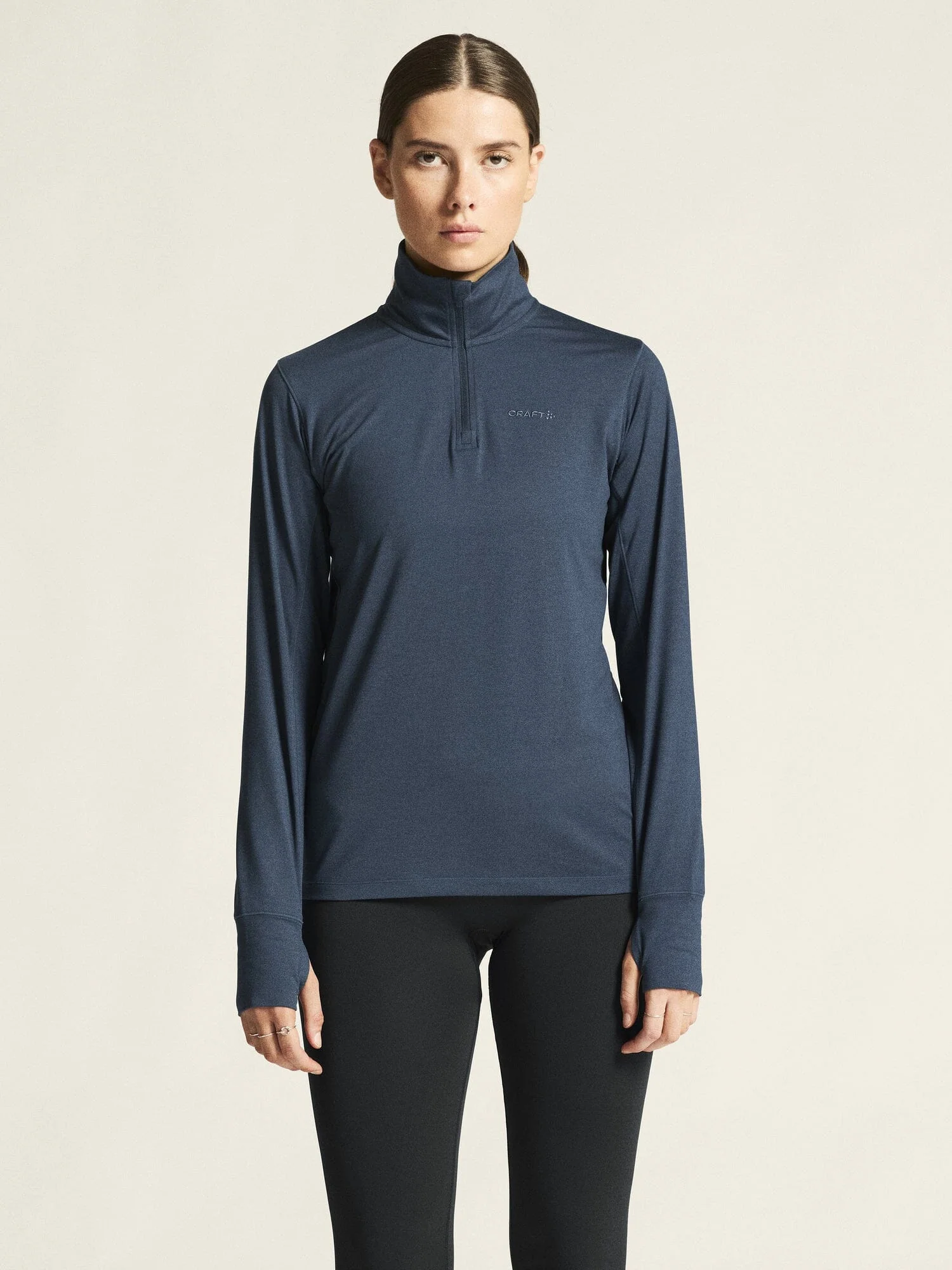 Women's Flow HZ LS - North/Melange - Image 2