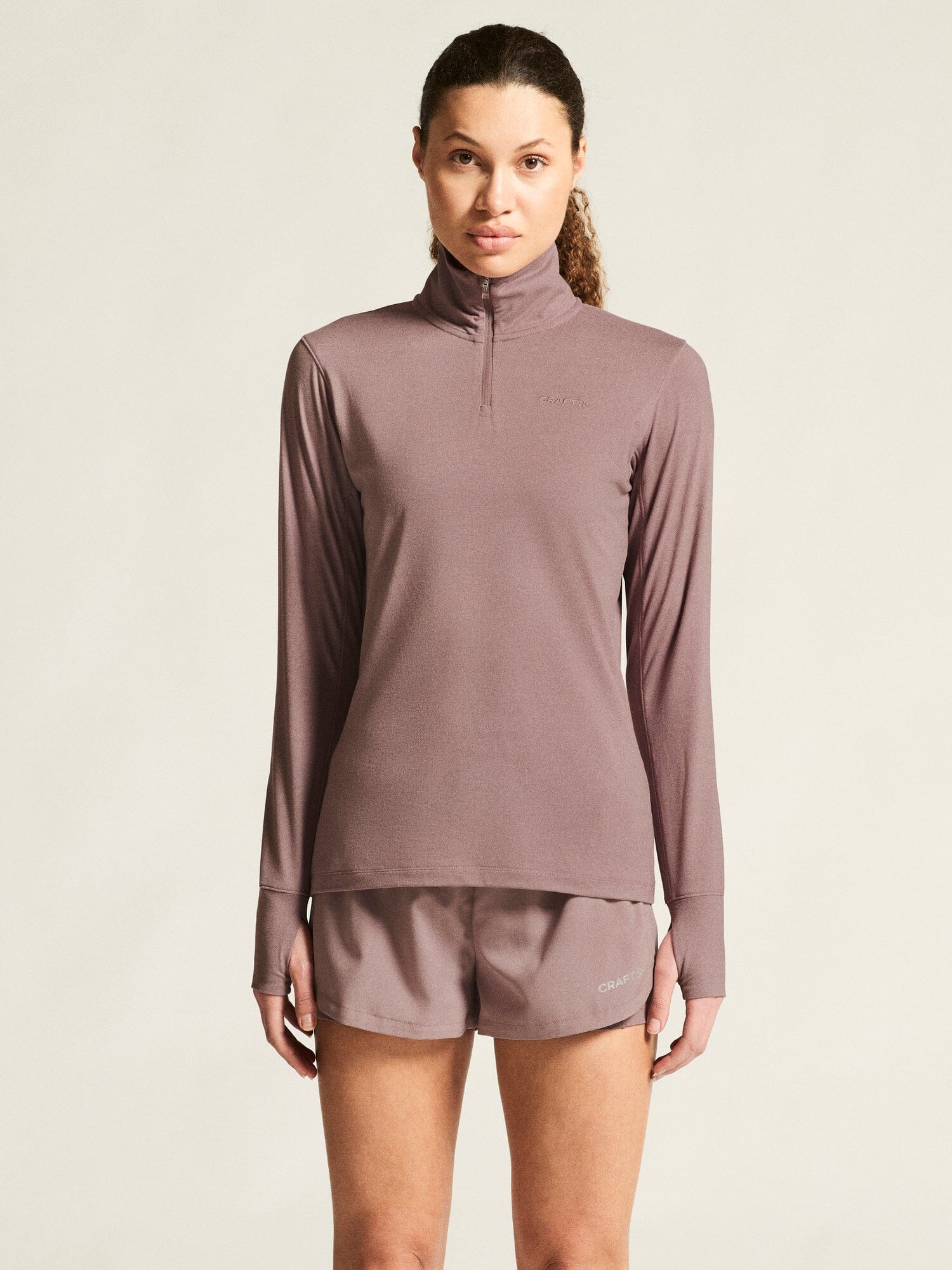 Women's Flow HZ LS - Potpurri Melange - Image 2