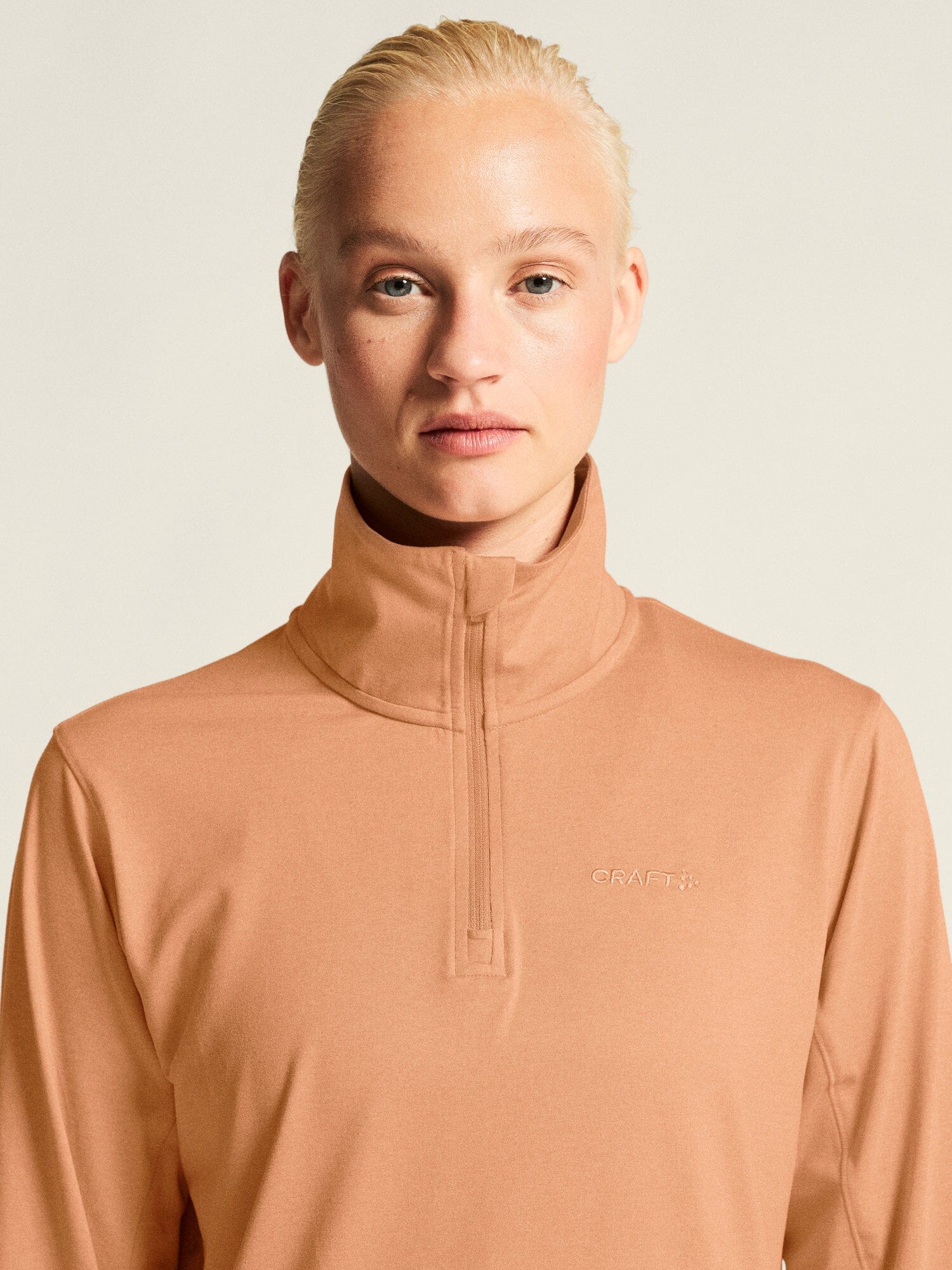 Women's Flow HZ LS - Syrup/Melange - Image 3