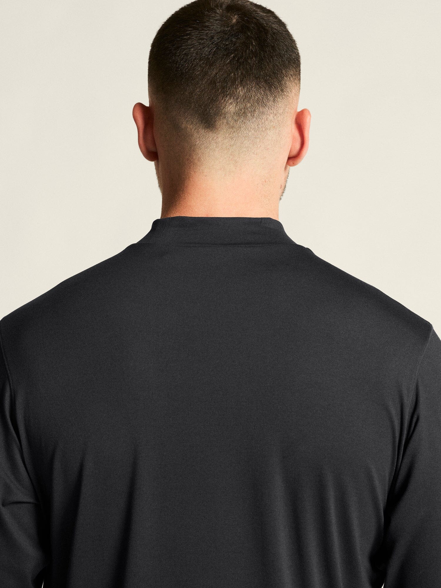 Men's Flow MN Longsleeve - Black Melange - Image 4