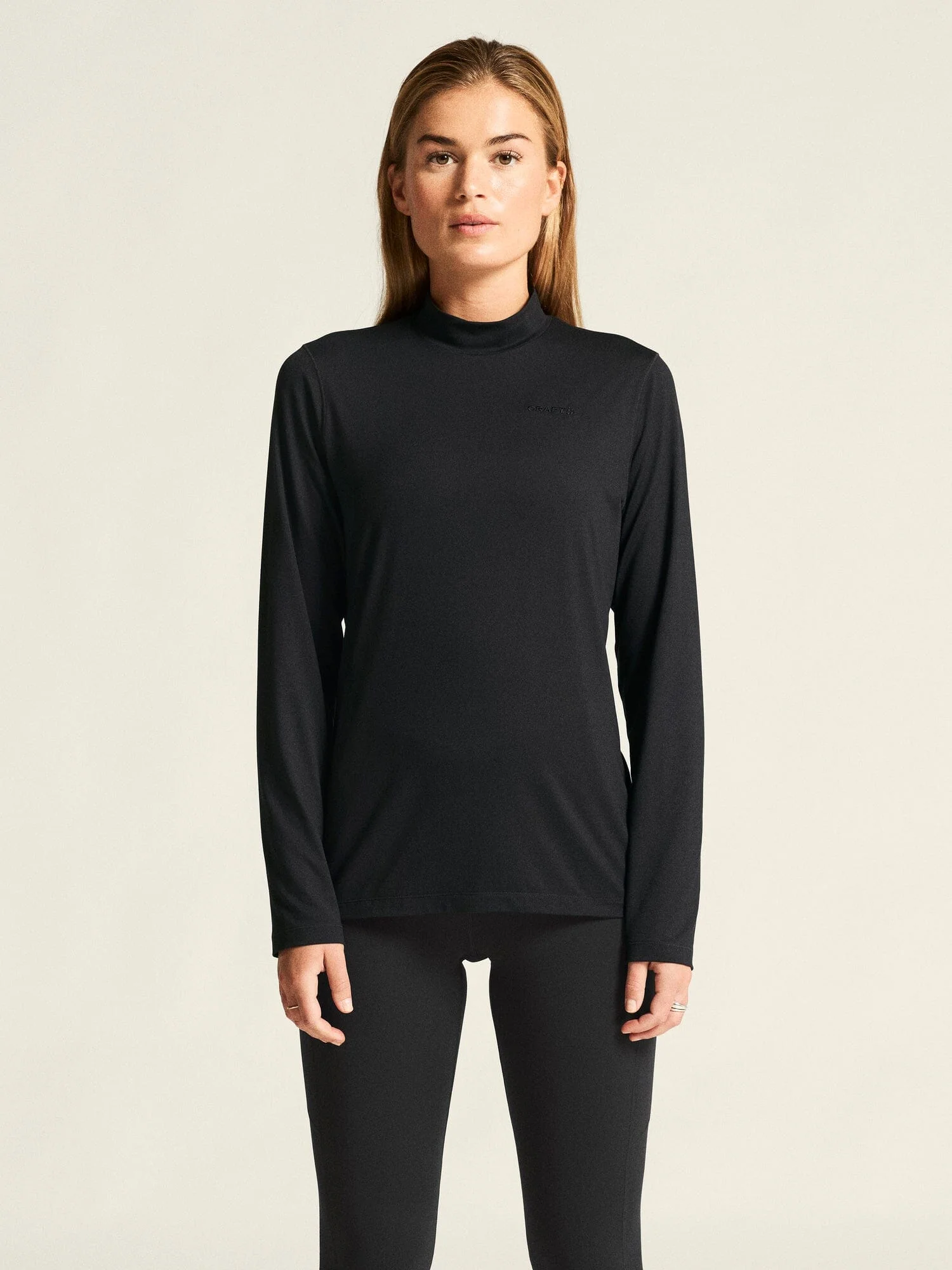 Women's Flow Ms Longsleeve - Black Melange - Image 2