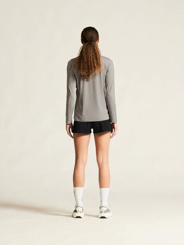 Women's Flow MS Longsleeve - Grey Melange - Image 6