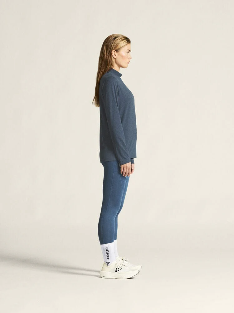 Women's Flow Ms Longsleeve - NORTH/MELANGE - Image 5