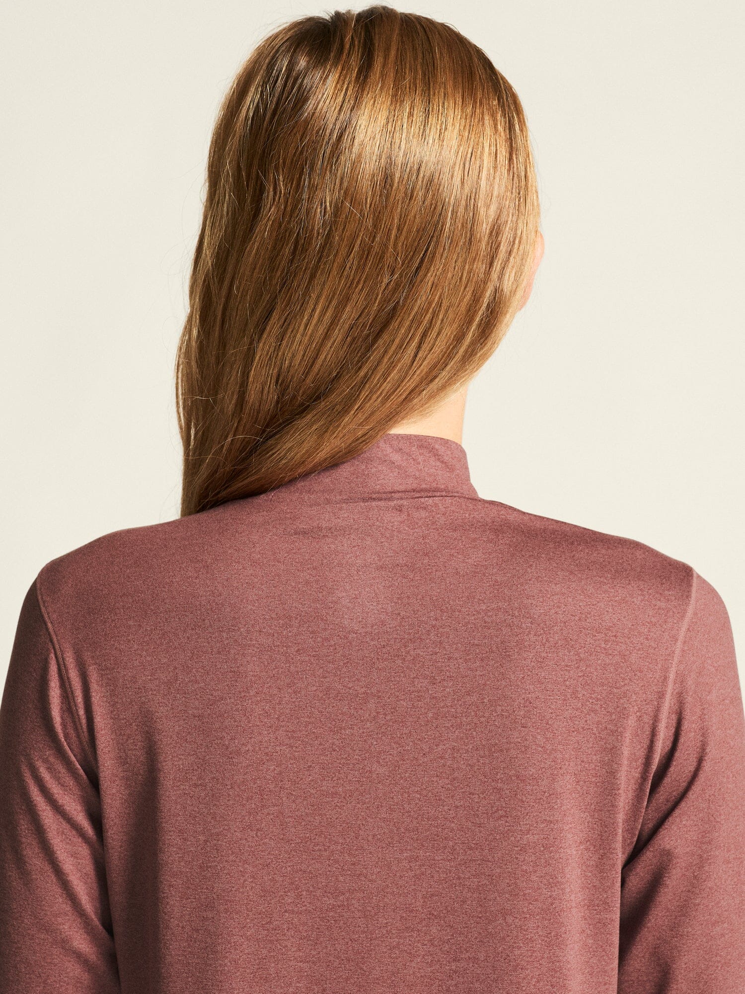 Women's Flow Ms Longsleeve - Rose Brown Melange - Image 4