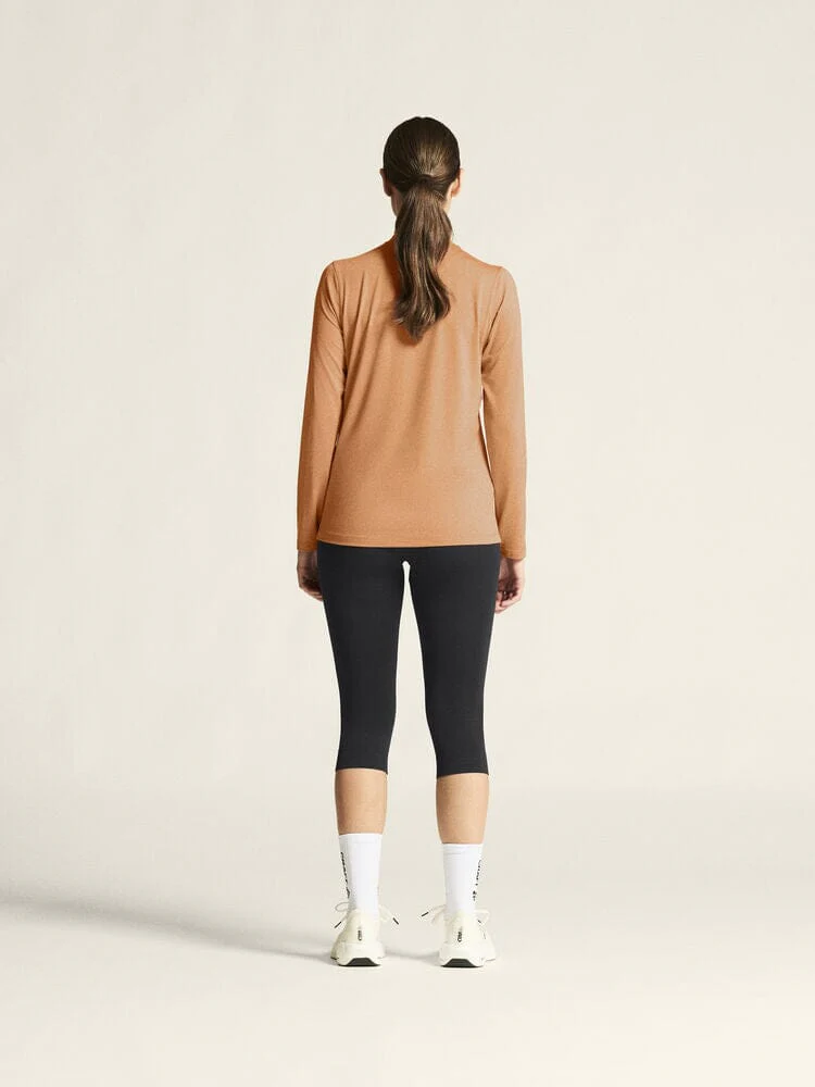 Women's Flow Ms Longsleeve - SYRUP/MELANGE - Image 6
